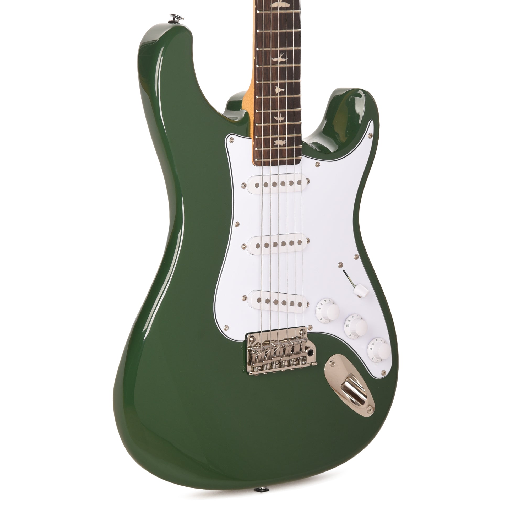 PRS SE Silver Sky Rosewood Laurel Green Electric Guitars / Solid Body