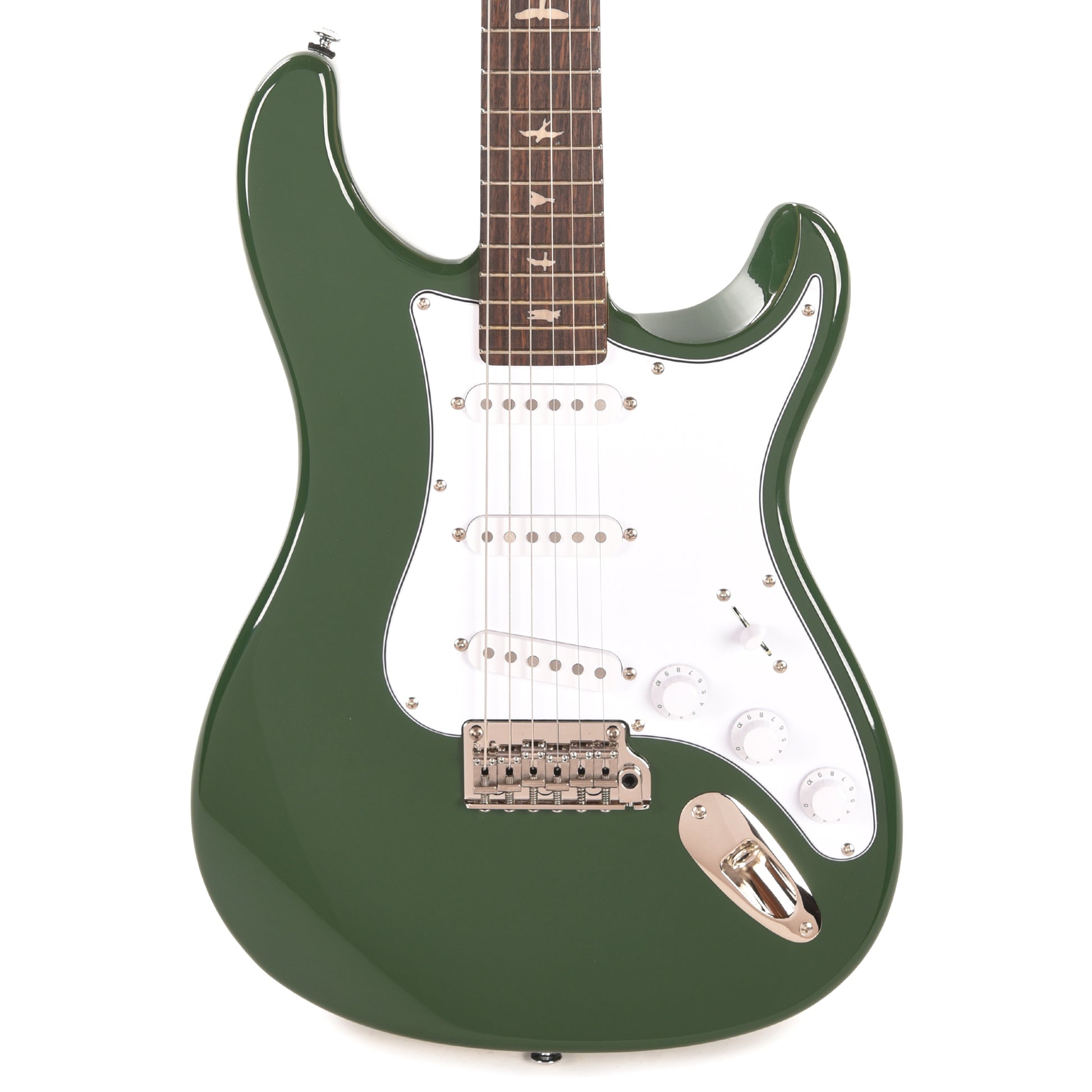 PRS SE Silver Sky Rosewood Laurel Green Electric Guitars / Solid Body