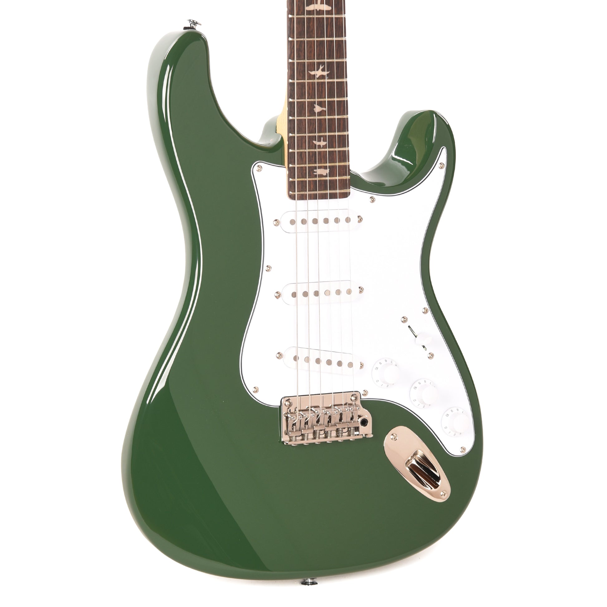 PRS SE Silver Sky Rosewood Laurel Green Electric Guitars / Solid Body