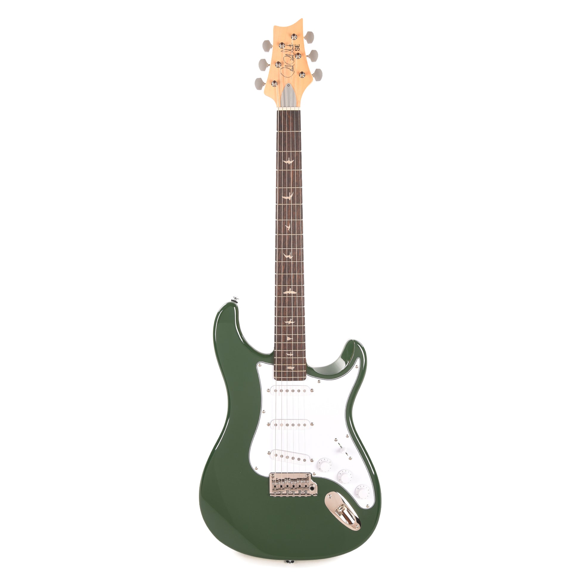 PRS SE Silver Sky Rosewood Laurel Green Electric Guitars / Solid Body