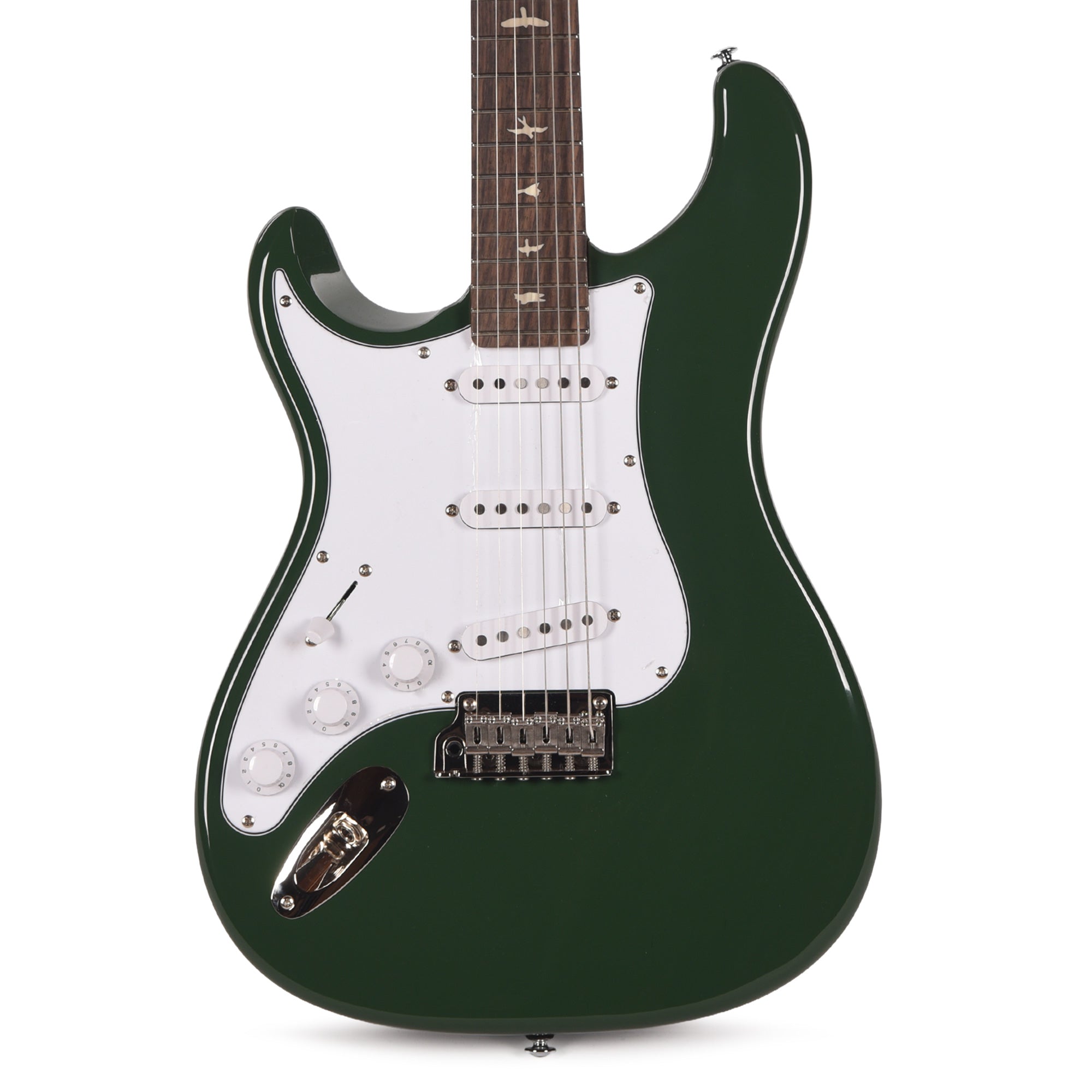 PRS SE Silver Sky Rosewood LEFTY Laurel Green Electric Guitars / Solid Body
