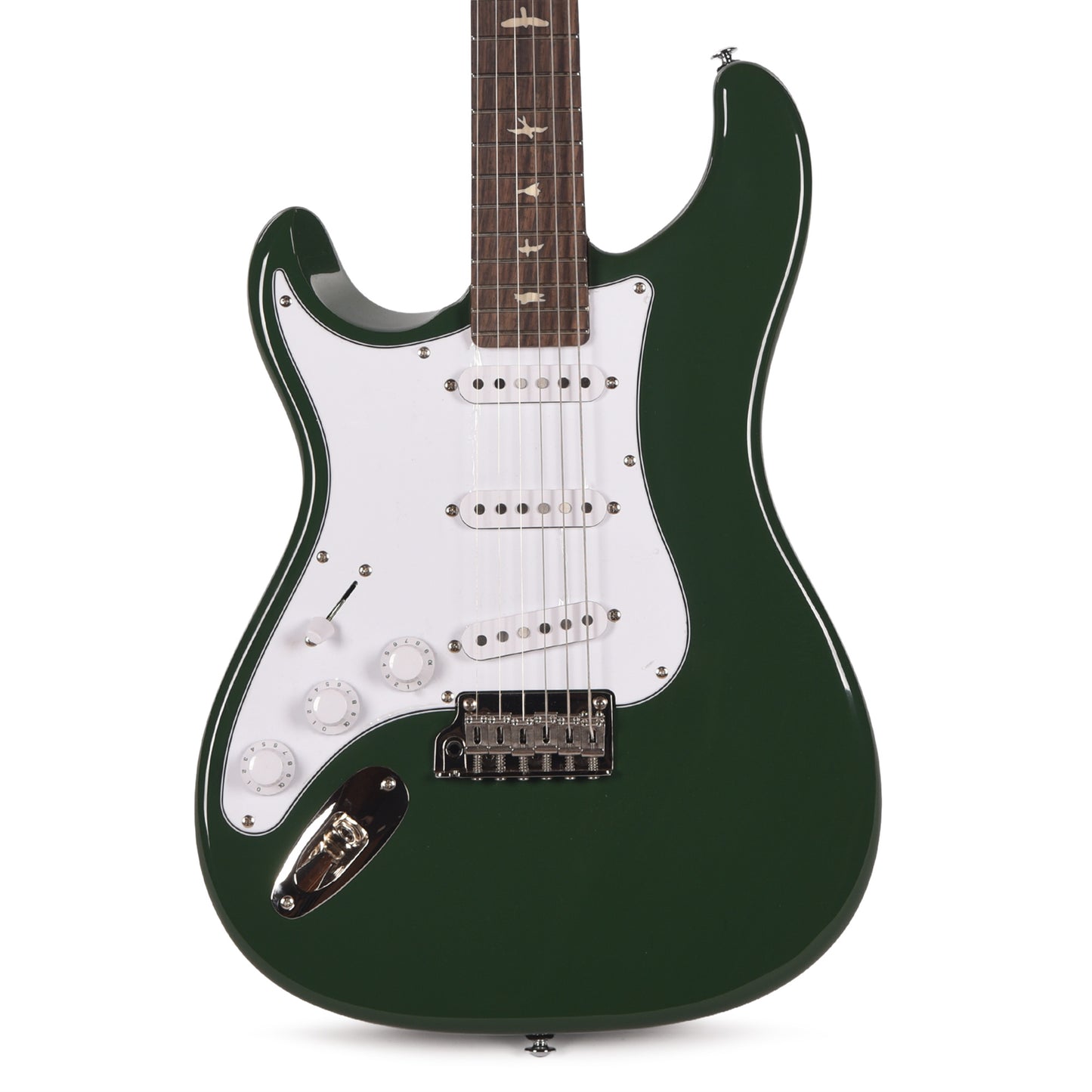 PRS SE Silver Sky Rosewood LEFTY Laurel Green Electric Guitars / Solid Body
