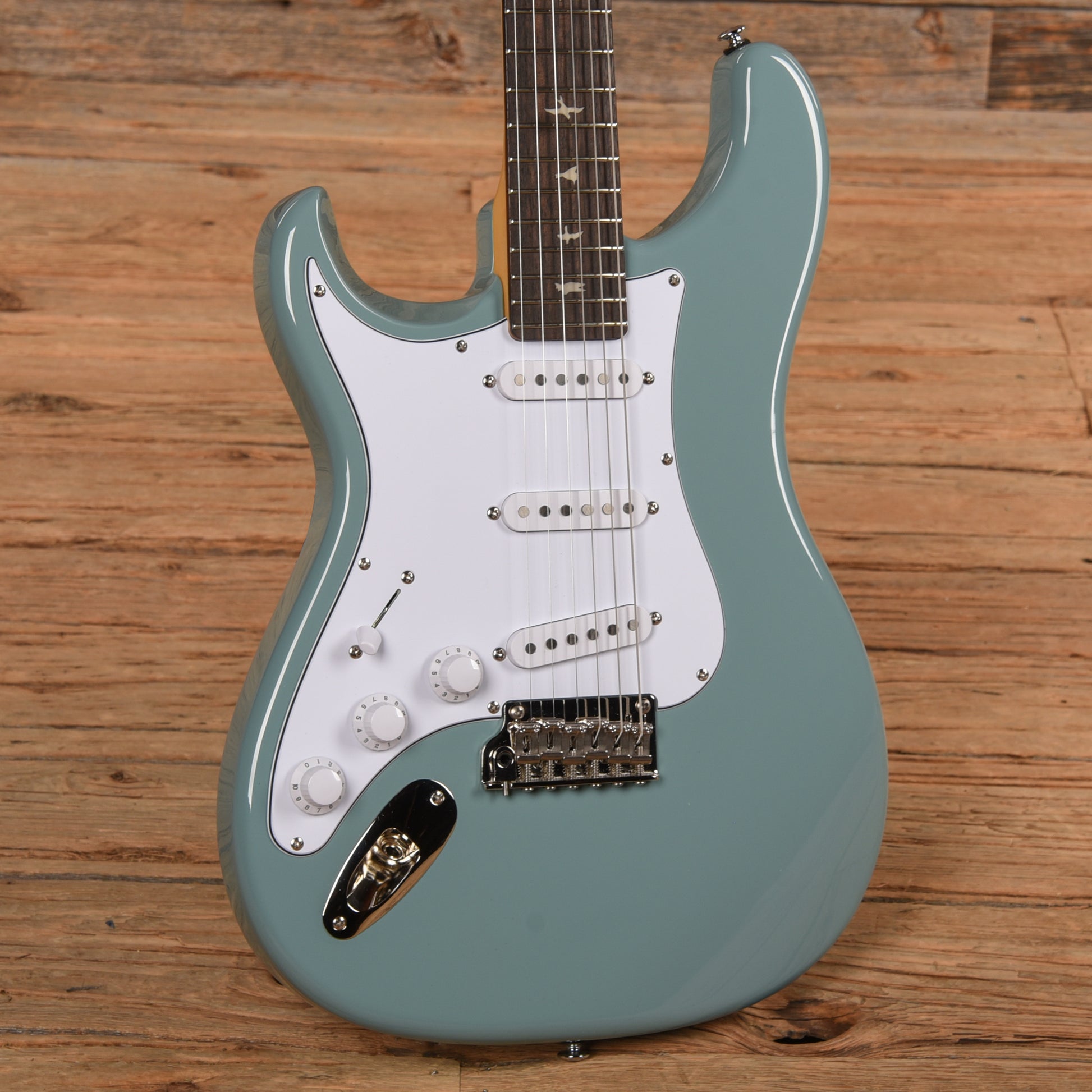 PRS SE Silver Sky Stone Blue  LEFTY Electric Guitars / Solid Body