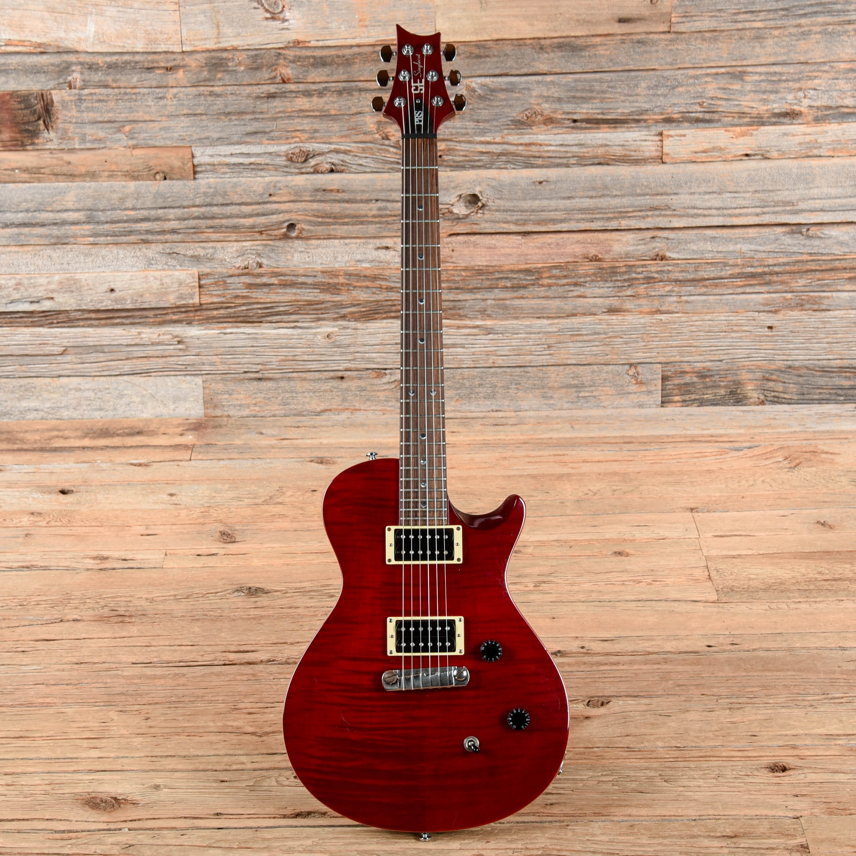 PRS SE Singlecut Scarlet Red 2006 Electric Guitars / Solid Body