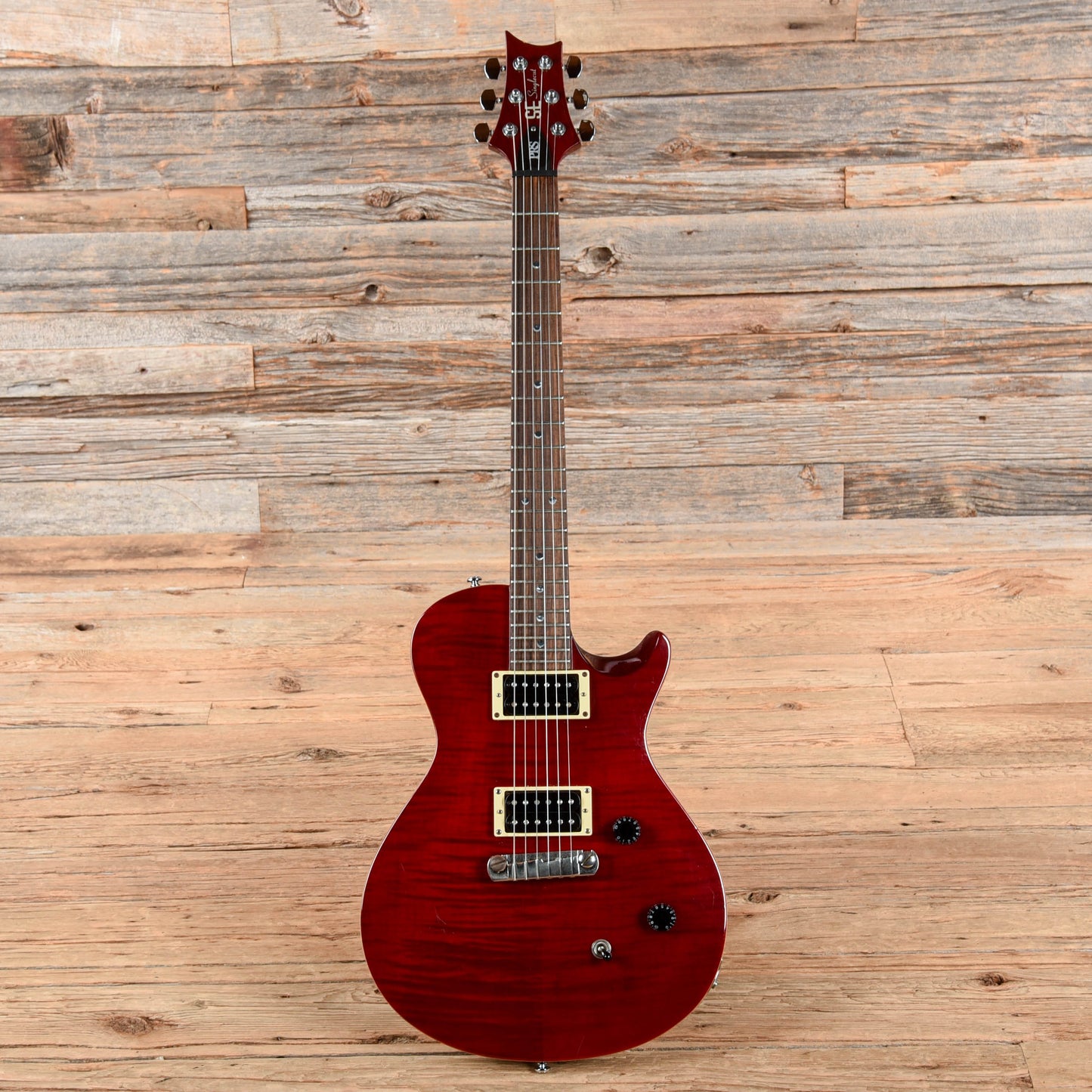 PRS SE Singlecut Scarlet Red 2006 Electric Guitars / Solid Body