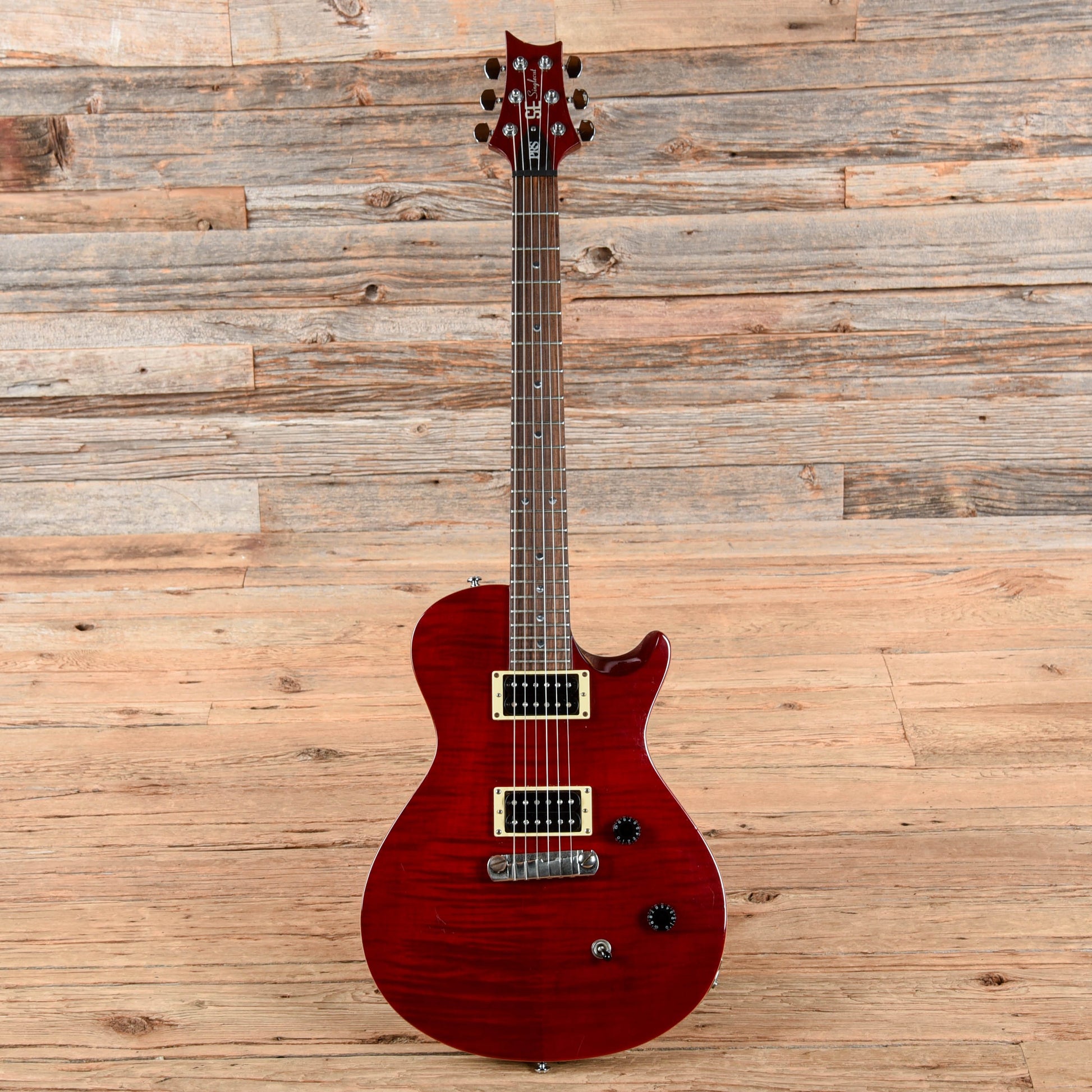 PRS SE Singlecut Scarlet Red 2006 Electric Guitars / Solid Body