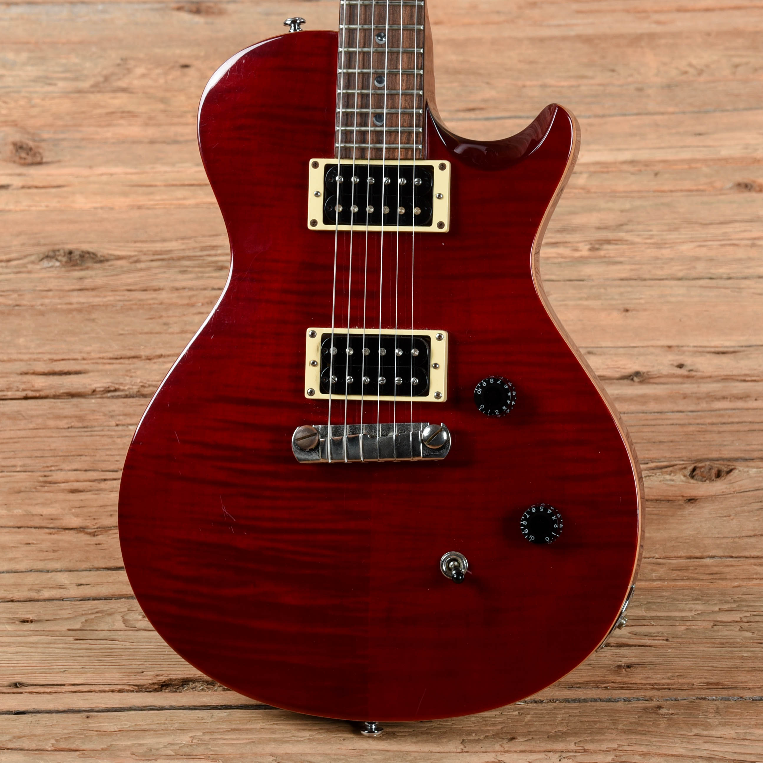 PRS SE Singlecut Scarlet Red 2006 Electric Guitars / Solid Body