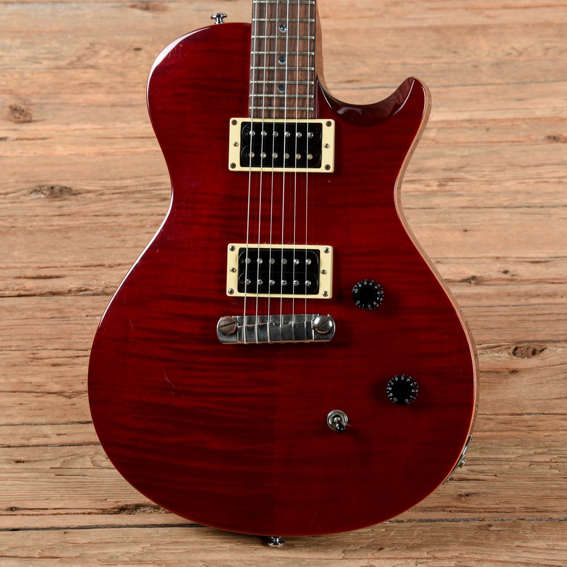 PRS SE Singlecut Scarlet Red 2006 Electric Guitars / Solid Body