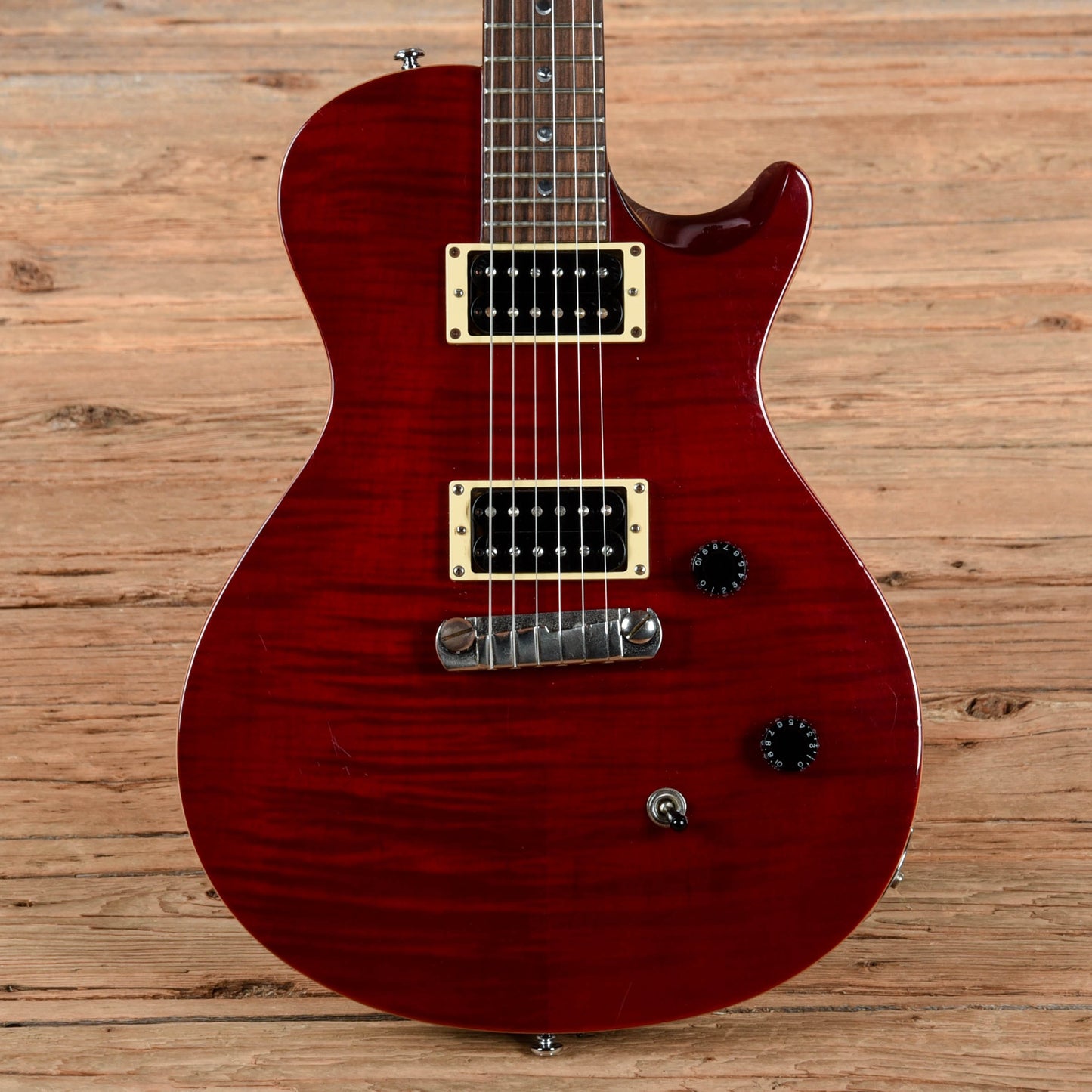 PRS SE Singlecut Scarlet Red 2006 Electric Guitars / Solid Body