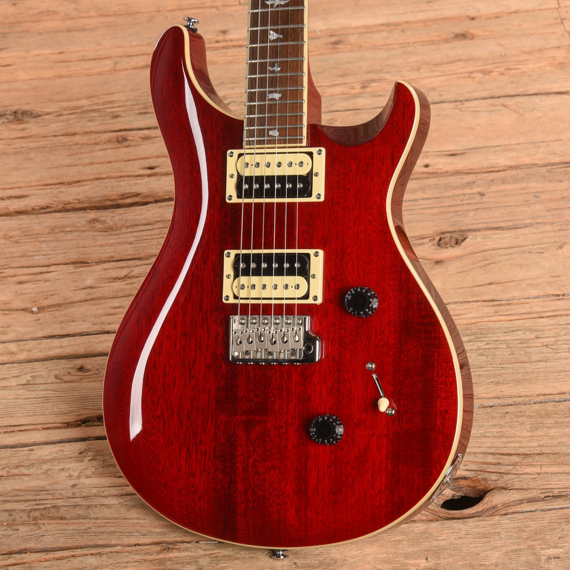 PRS SE Standard 24 Cherry 2020 Electric Guitars / Solid Body