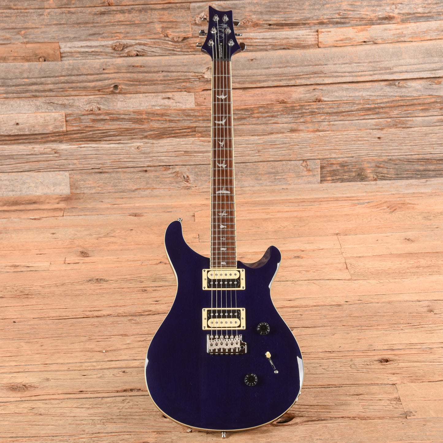 PRS SE Standard 24 Transparent Blue 2022 Electric Guitars / Solid Body