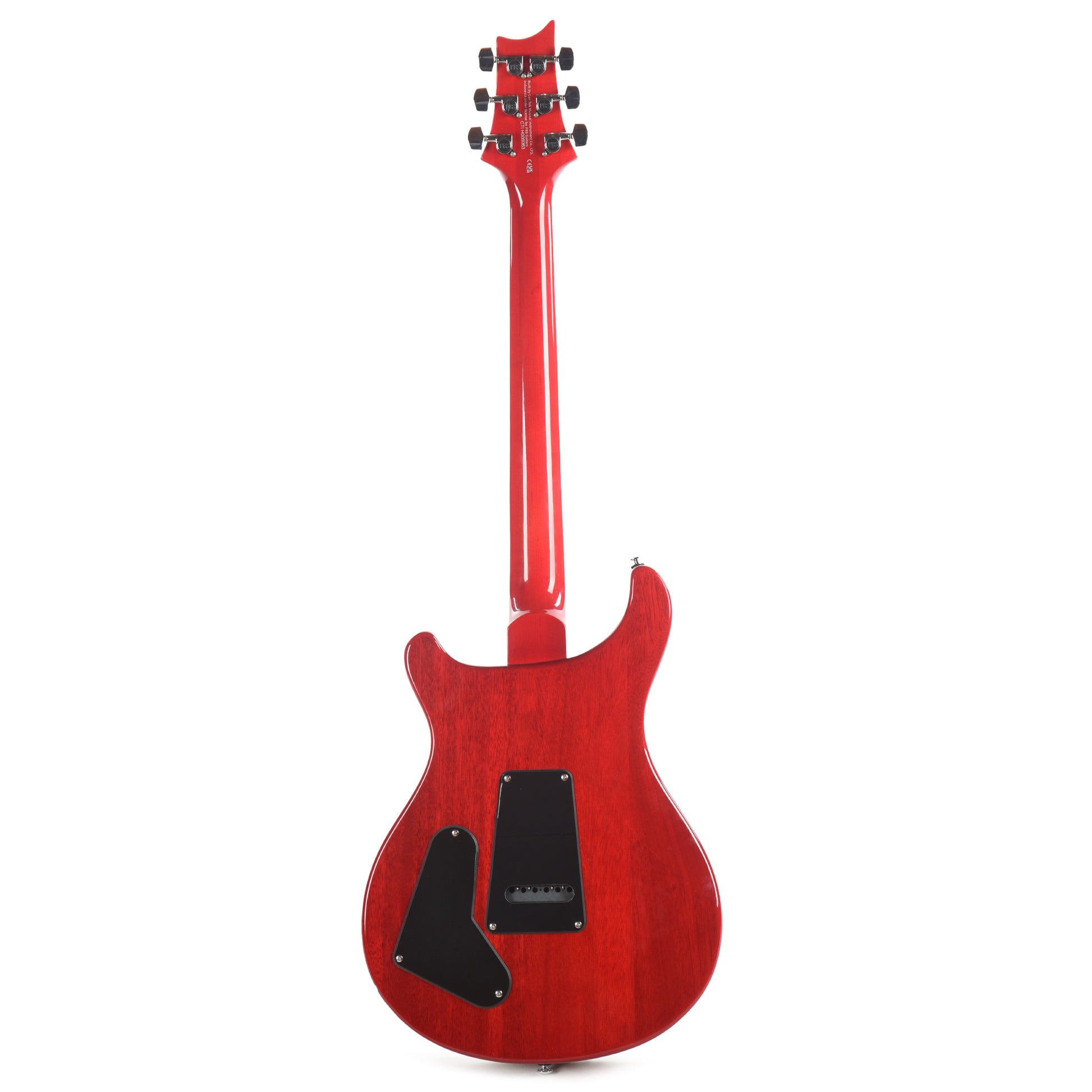 PRS SE Studio Charcoal Cherry Burst Electric Guitars / Solid Body