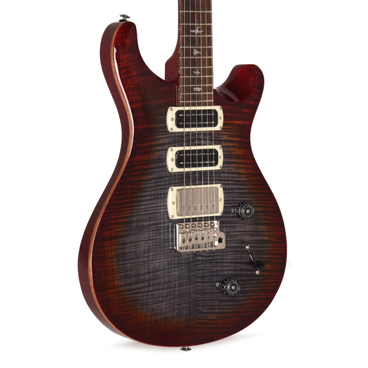PRS SE Studio Charcoal Cherry Burst Electric Guitars / Solid Body