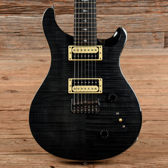 PRS SE SVN Trans Black 2017 Electric Guitars / Solid Body
