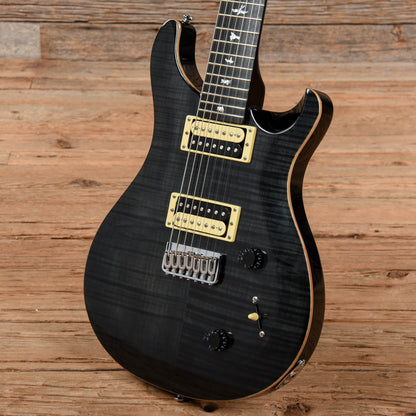 PRS SE SVN Trans Black 2017 Electric Guitars / Solid Body