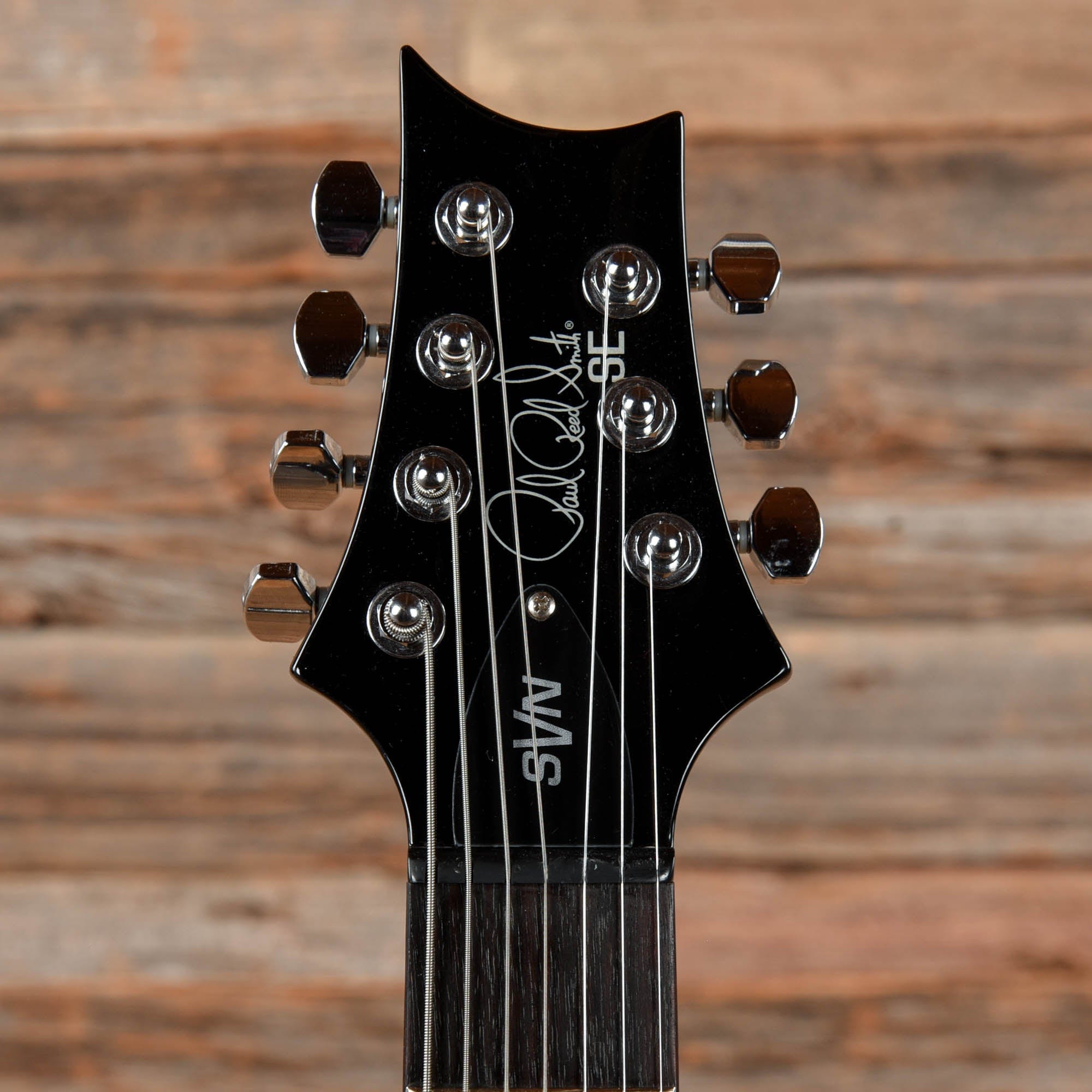 PRS SE SVN Trans Black 2017 Electric Guitars / Solid Body