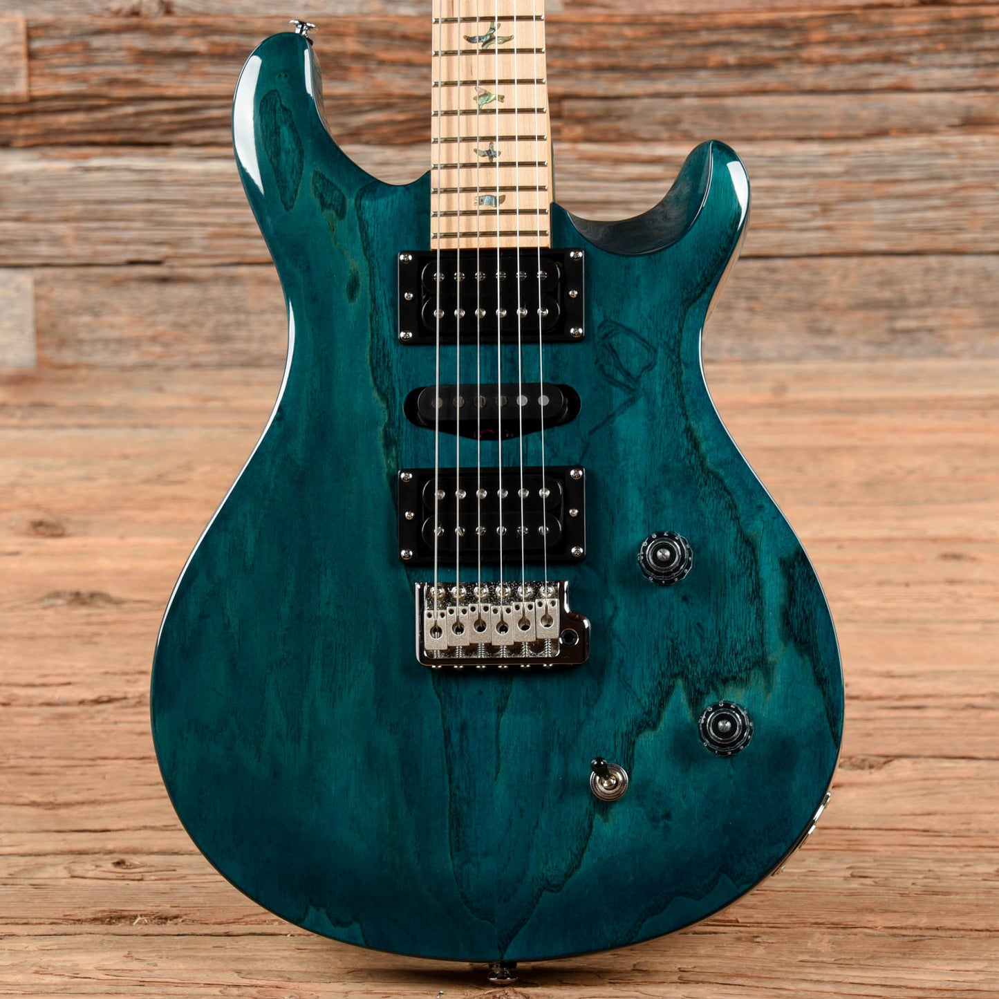 PRS SE Swamp Ash Special Iri Blue Electric Guitars / Solid Body