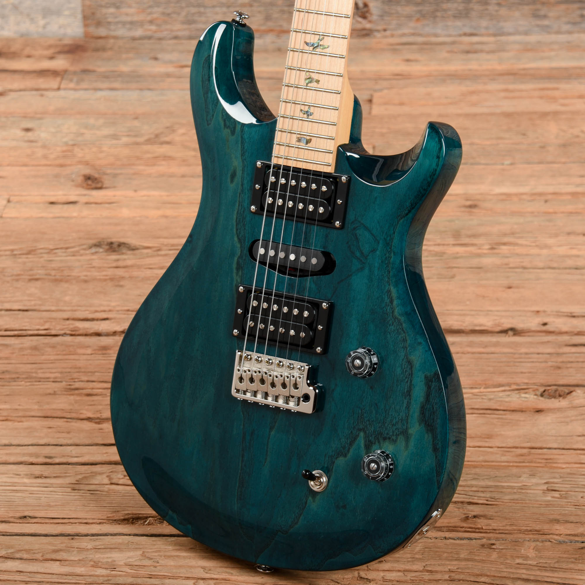 PRS SE Swamp Ash Special Iri Blue Electric Guitars / Solid Body