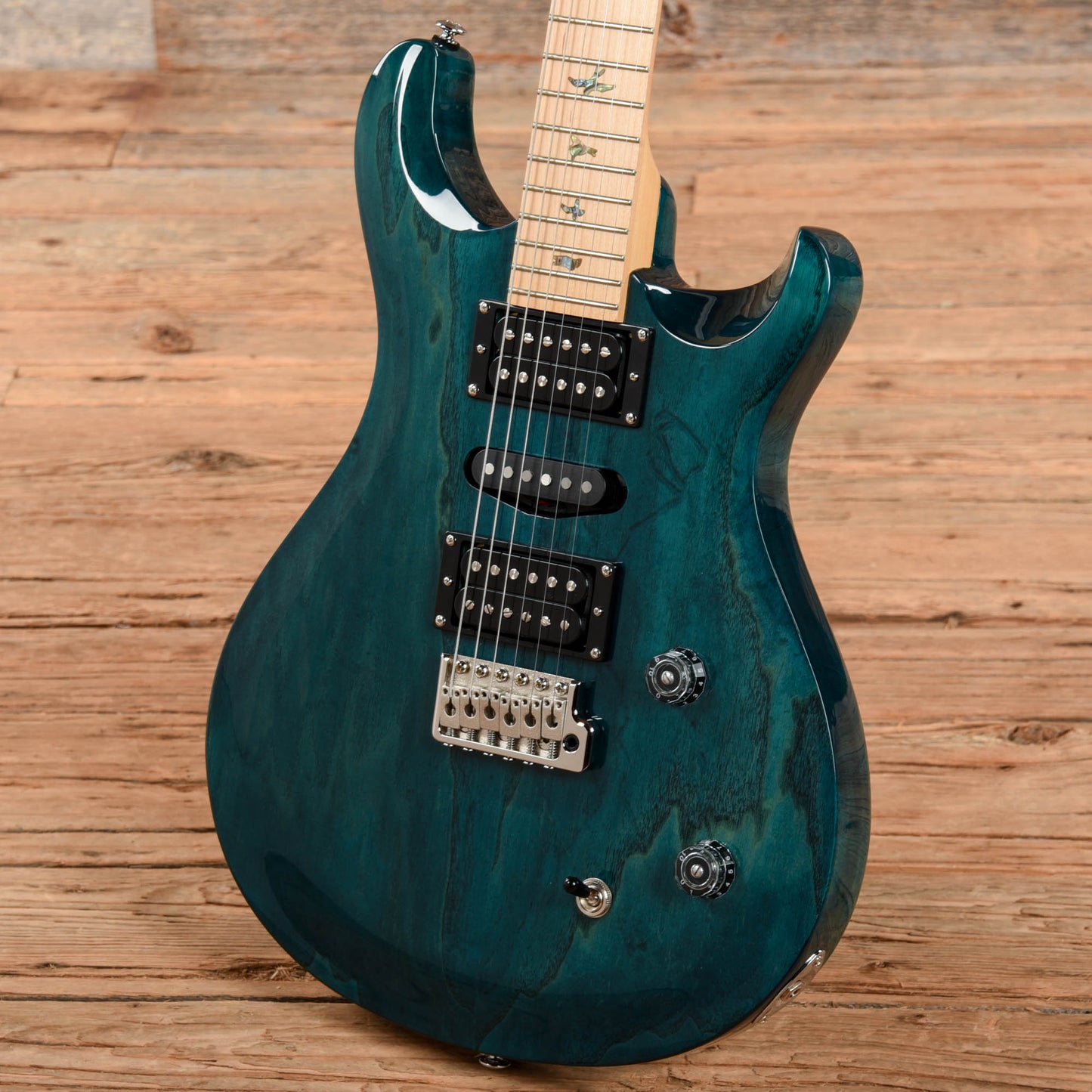 PRS SE Swamp Ash Special Iri Blue Electric Guitars / Solid Body