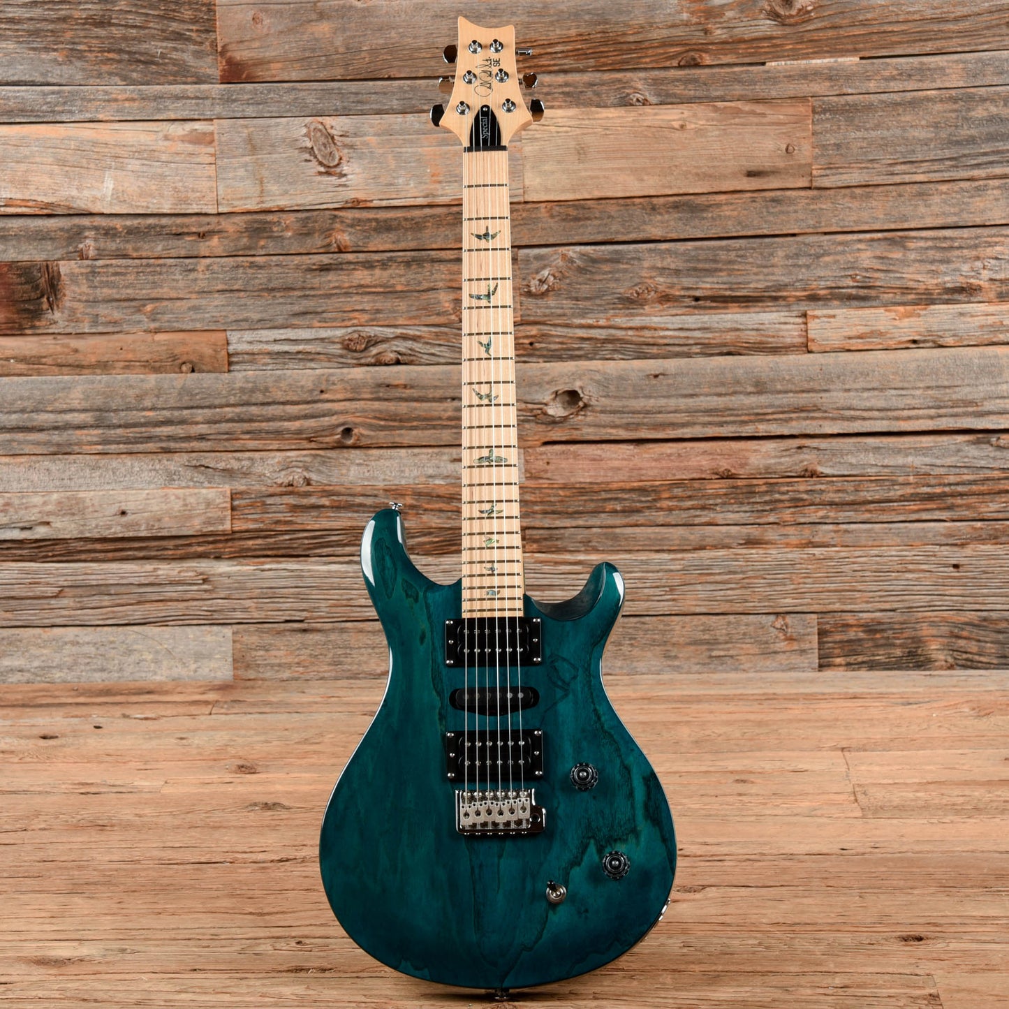 PRS SE Swamp Ash Special Iri Blue Electric Guitars / Solid Body