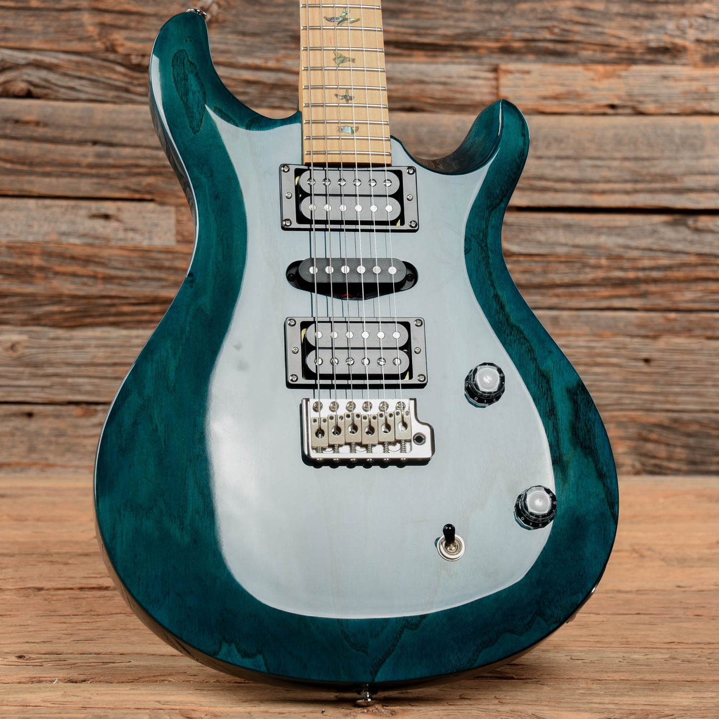 PRS SE Swamp Ash Special Iri Blue Electric Guitars / Solid Body