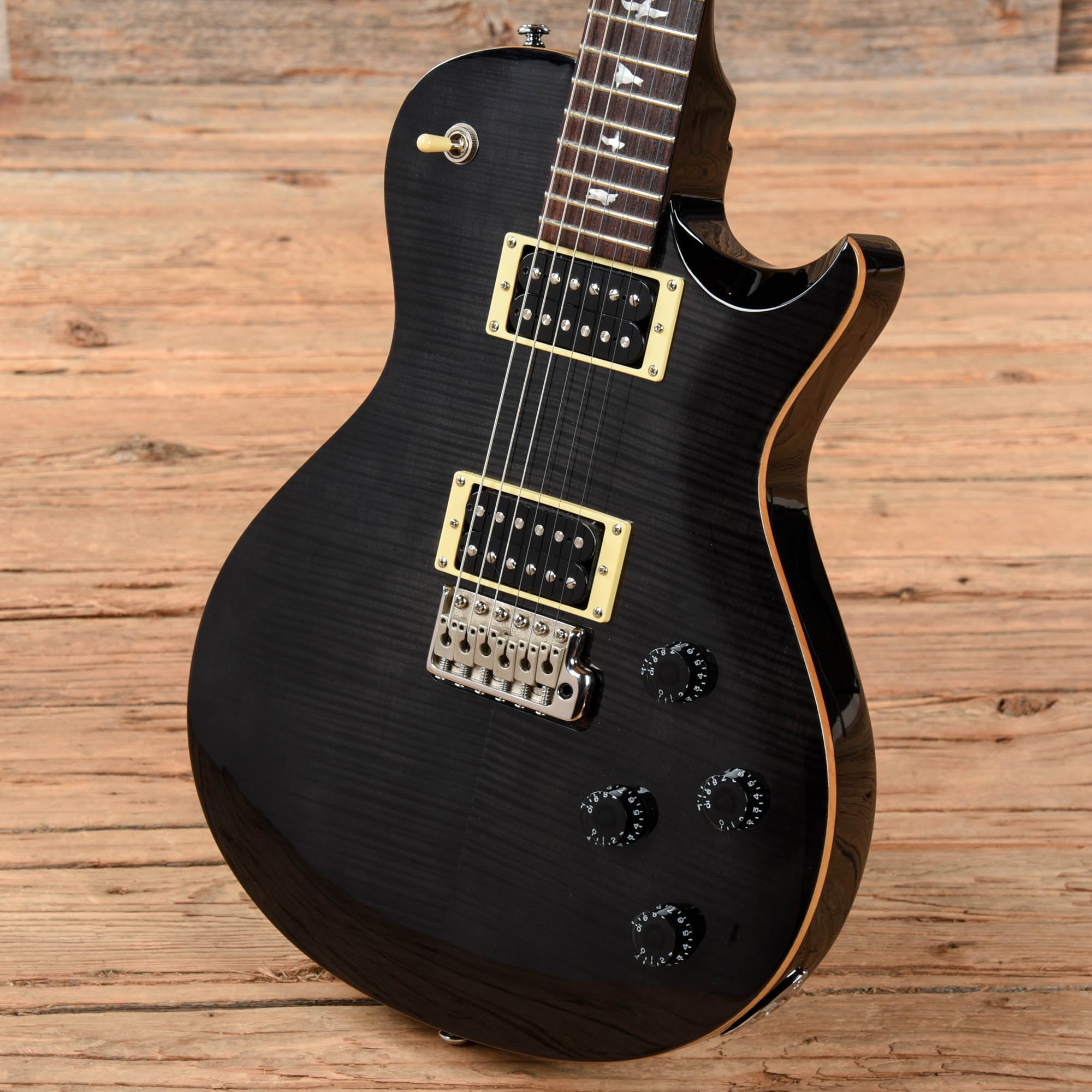 PRS SE Tremonti Custom Transparent Black 2012 Electric Guitars / Solid Body