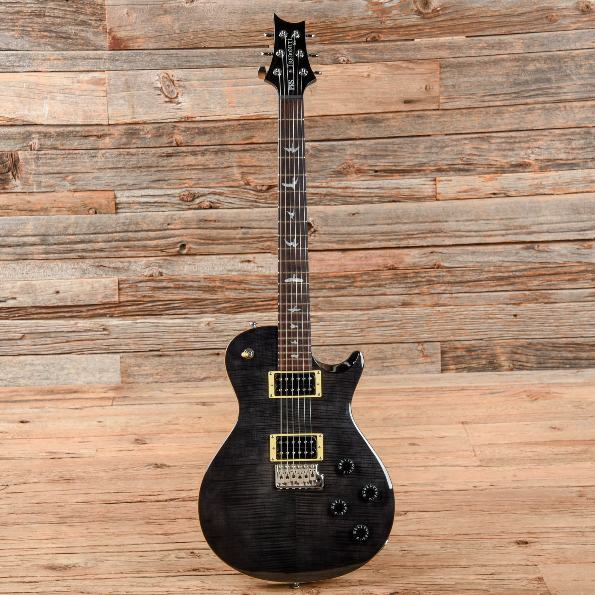 PRS SE Tremonti Custom Transparent Black 2012 Electric Guitars / Solid Body