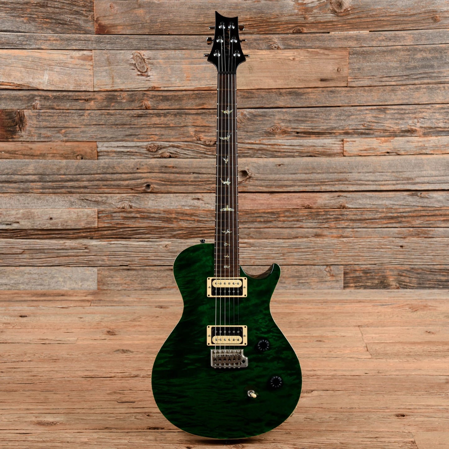 PRS Singlecut 10-Top Emerald Green 2003 Electric Guitars / Solid Body