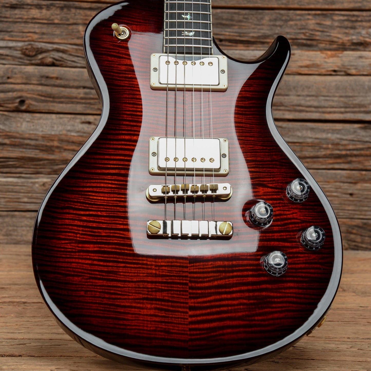 PRS Singlecut McCarty 594 Artist Package Fire Red Burst 2017 Electric Guitars / Solid Body