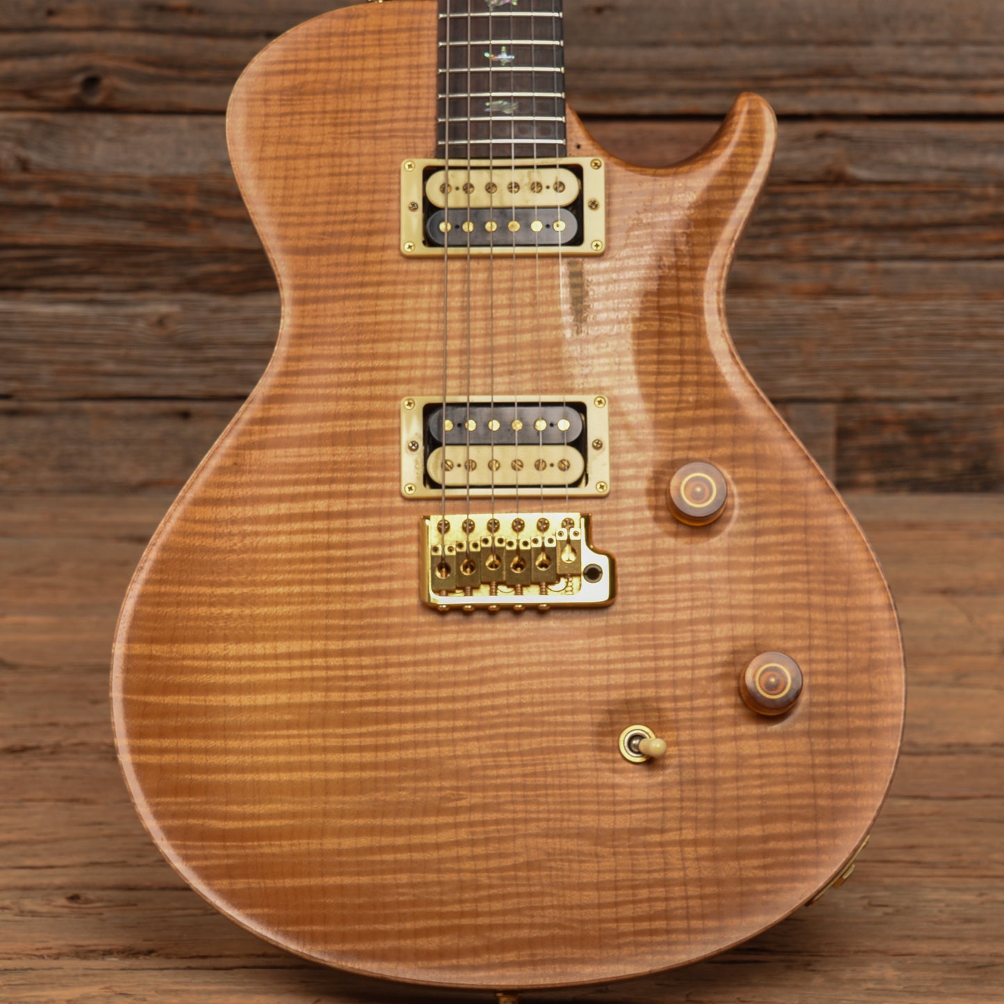 PRS Singlecut Trem Satin Natural 2006 Electric Guitars / Solid Body