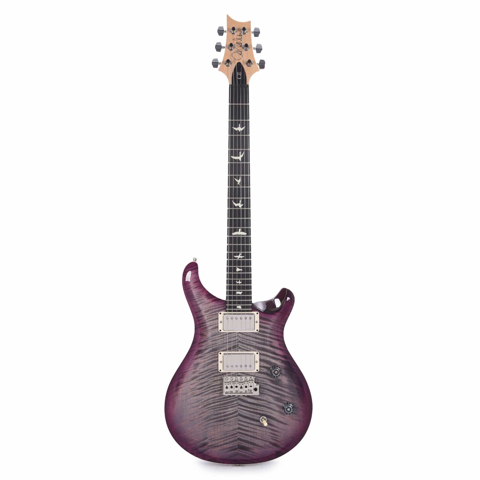 PRS Special Run CE 24 Faded Gray Black Purple Burst w/Ebony Fingerboard & 57/08 Humbuckers Electric Guitars / Solid Body