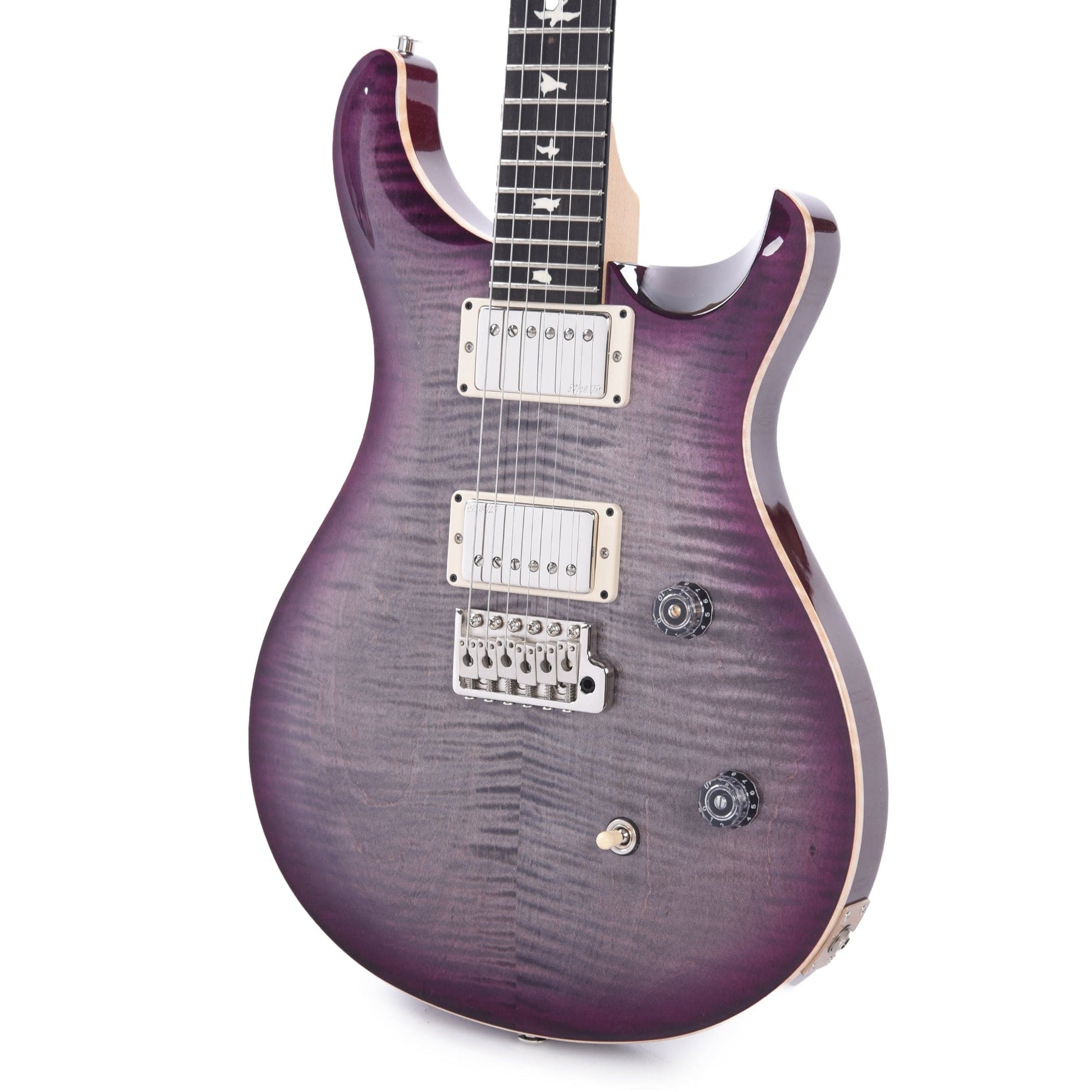 PRS Special Run CE 24 Faded Gray Black Purple Burst w/Ebony Fingerboard & 57/08 Humbuckers Electric Guitars / Solid Body