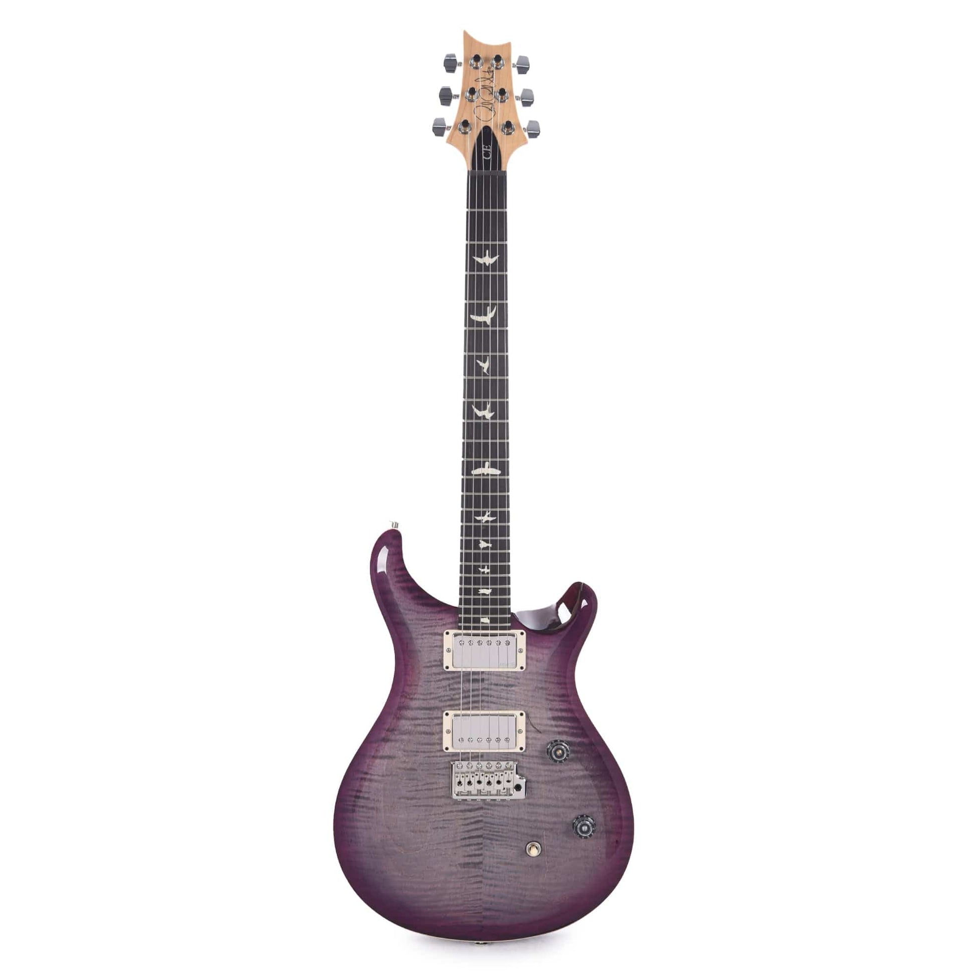 PRS Special Run CE 24 Faded Gray Black Purple Burst w/Ebony Fingerboard & 57/08 Humbuckers Electric Guitars / Solid Body