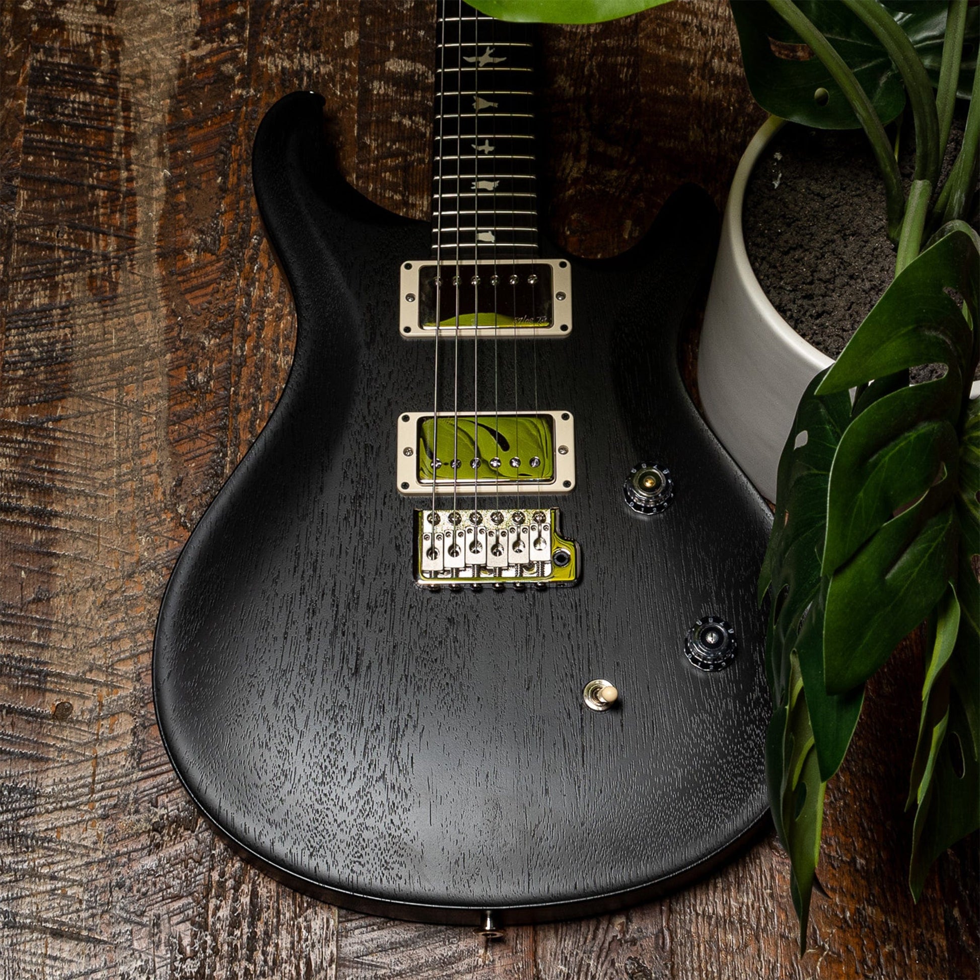 PRS Special Run CE 24 Standard Satin Charcoal w/Ebony Fingerboard & 57/08 Humbuckers Electric Guitars / Solid Body