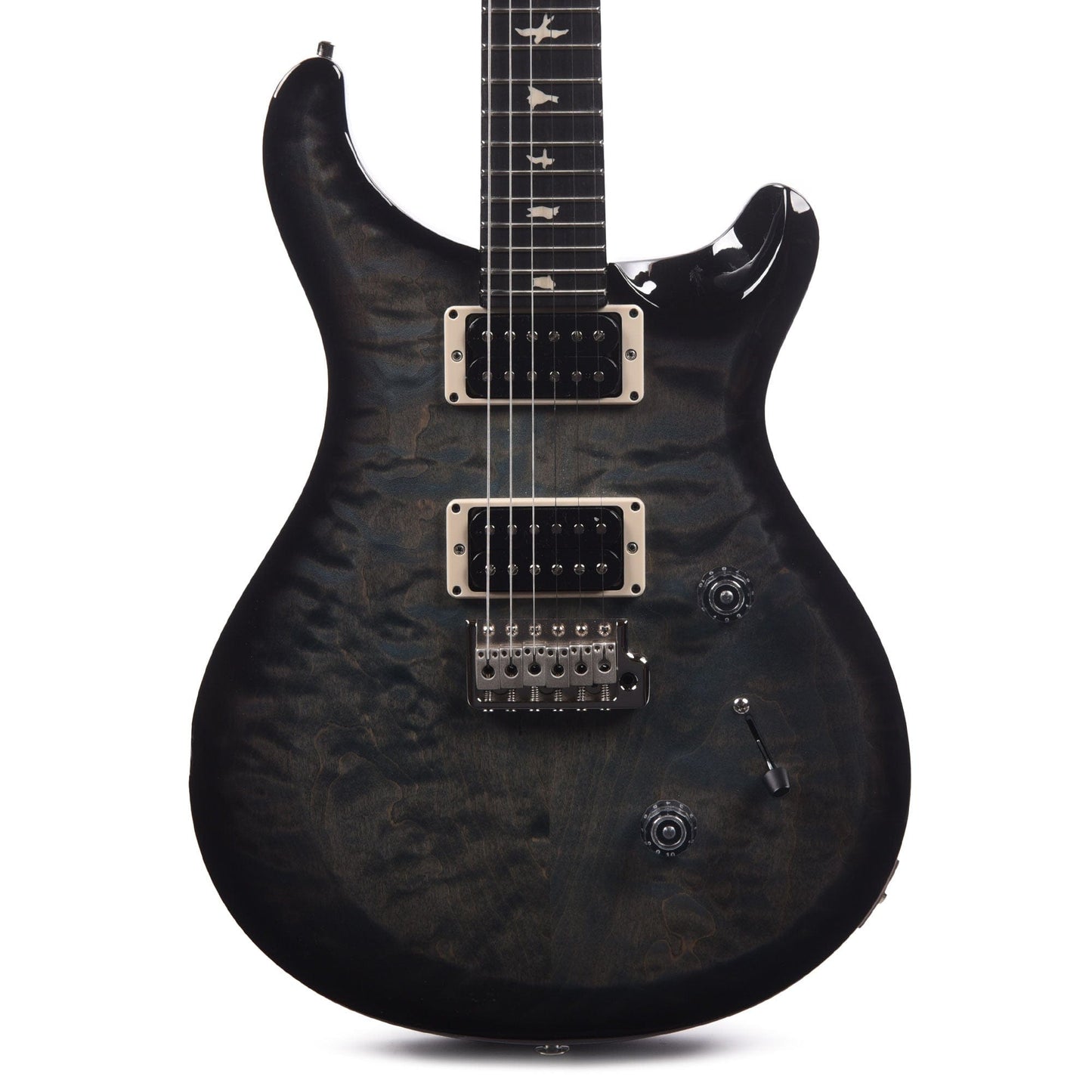 PRS Special Run S2 Custom 24 Quilt Top Faded Blue Smokeburst w/Ebony Fingerboard Electric Guitars / Solid Body