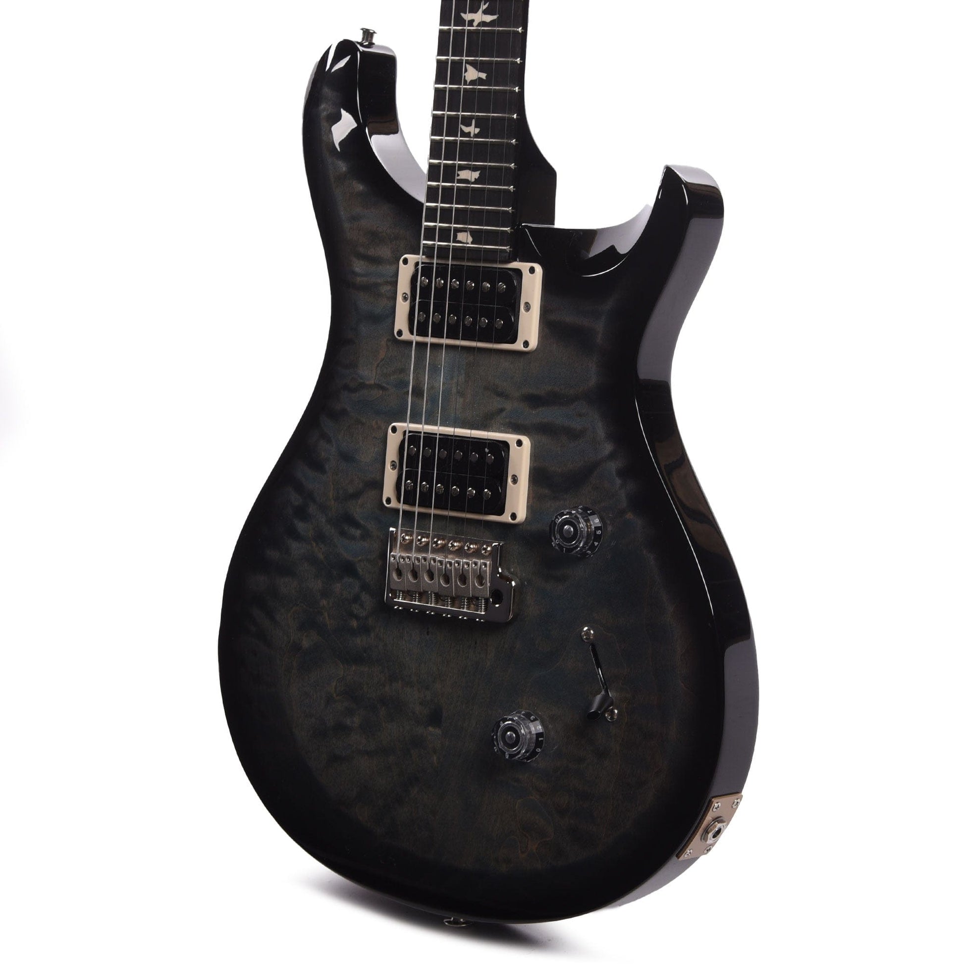 PRS Special Run S2 Custom 24 Quilt Top Faded Blue Smokeburst w/Ebony Fingerboard Electric Guitars / Solid Body