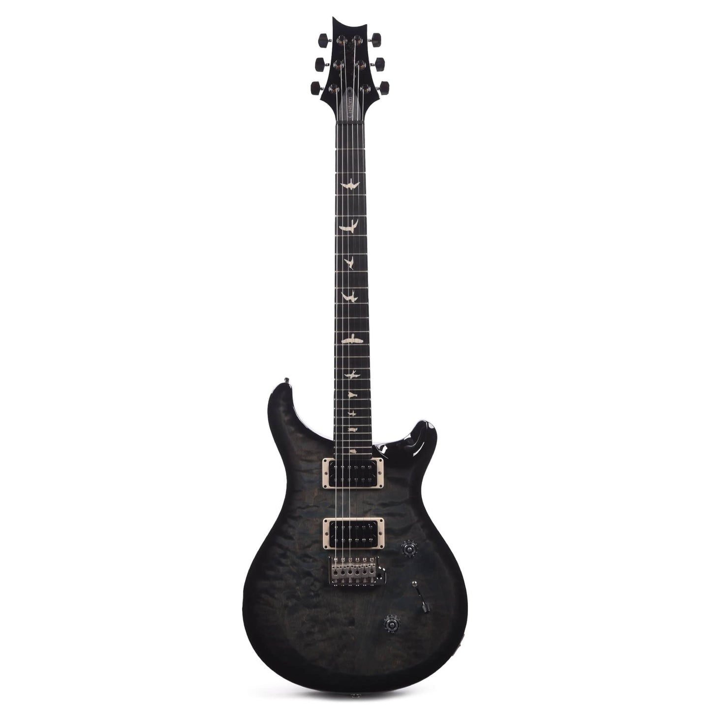 PRS Special Run S2 Custom 24 Quilt Top Faded Blue Smokeburst w/Ebony Fingerboard Electric Guitars / Solid Body