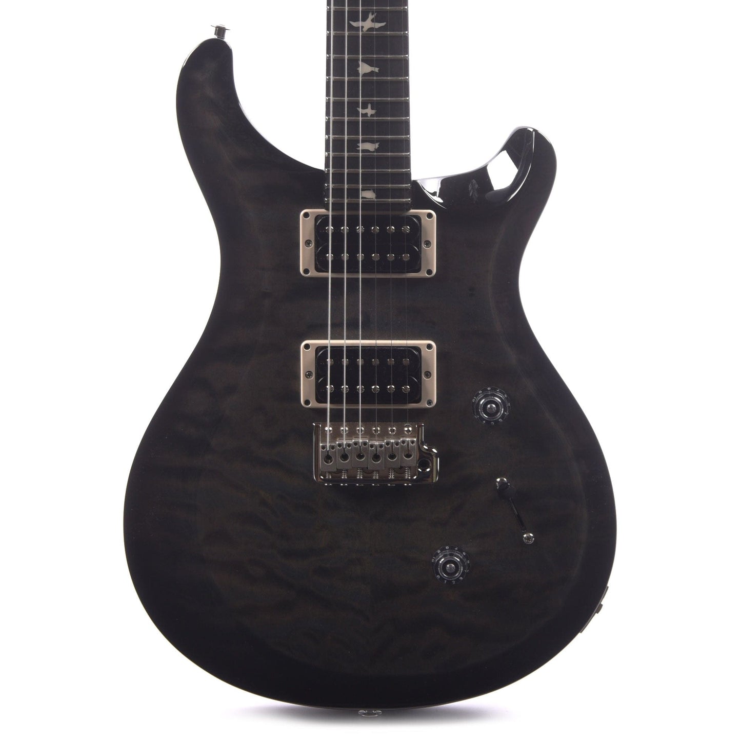 PRS Special Run S2 Custom 24 Quilt Top Faded Blue Smokeburst w/Ebony Fingerboard Electric Guitars / Solid Body