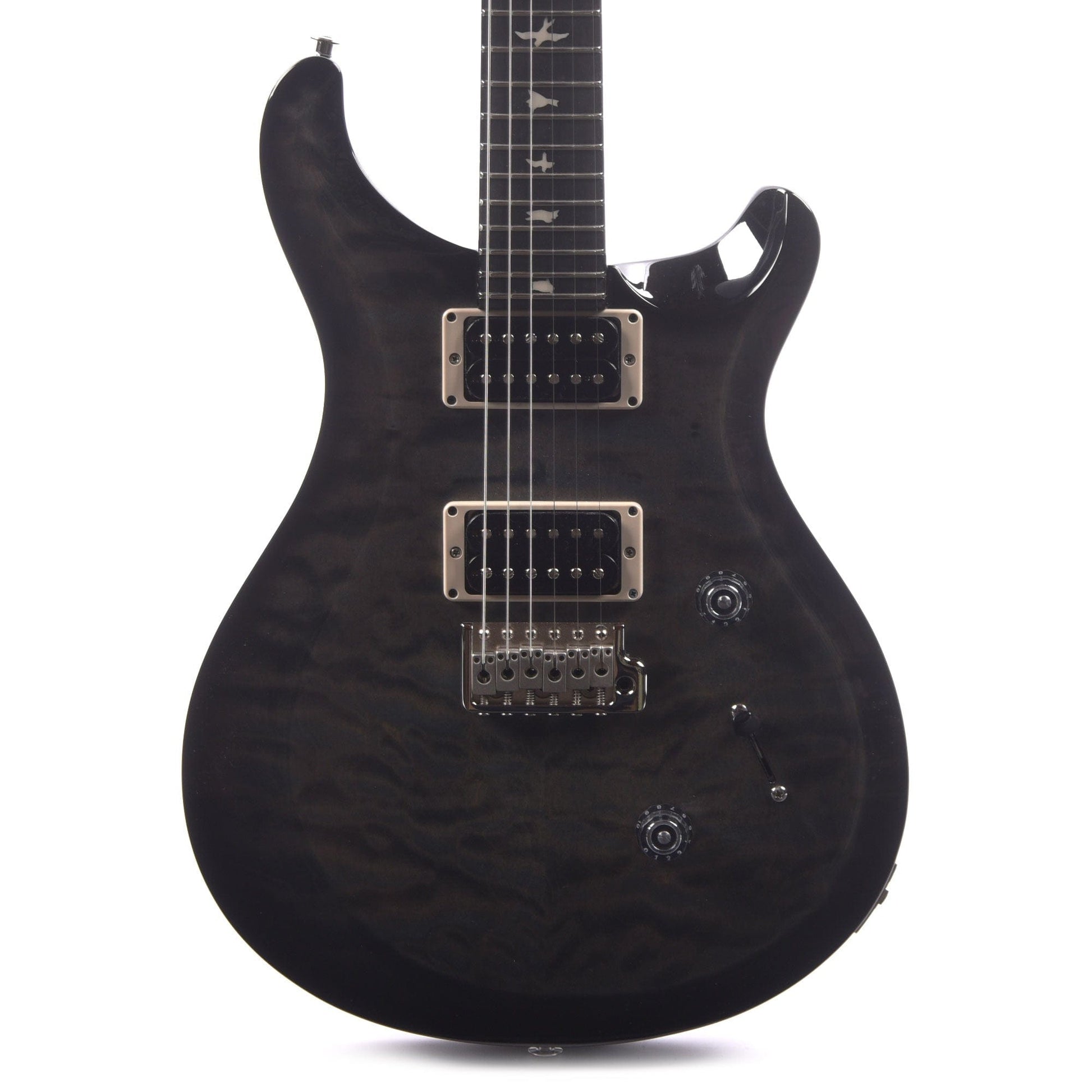 PRS Special Run S2 Custom 24 Quilt Top Faded Blue Smokeburst w/Ebony Fingerboard Electric Guitars / Solid Body