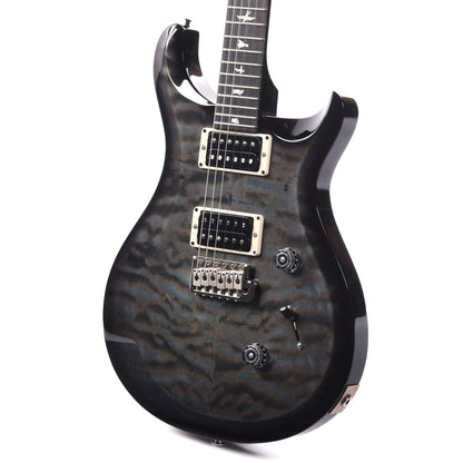 PRS Special Run S2 Custom 24 Quilt Top Faded Blue Smokeburst w/Ebony Fingerboard Electric Guitars / Solid Body