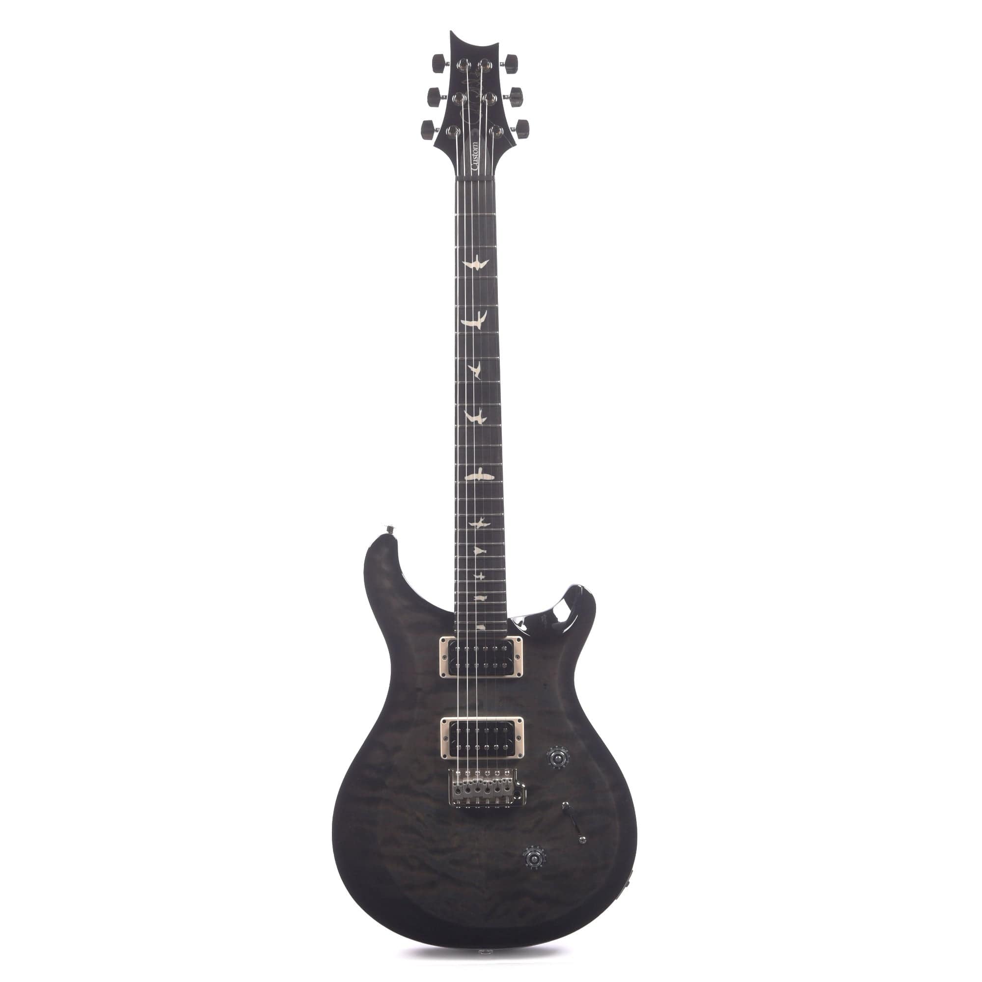 PRS Special Run S2 Custom 24 Quilt Top Faded Blue Smokeburst w/Ebony Fingerboard Electric Guitars / Solid Body