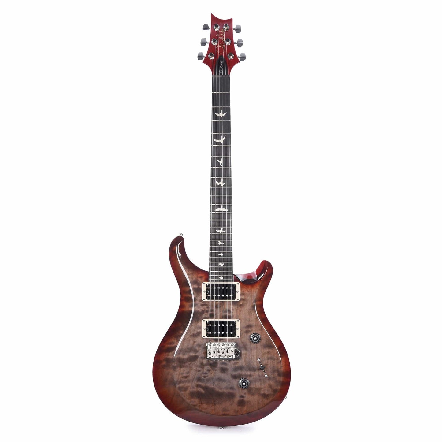 PRS Special Run S2 Custom 24 Quilt Top Faded Gray Black Cherry Burst w/Ebony Fingerboard Electric Guitars / Solid Body