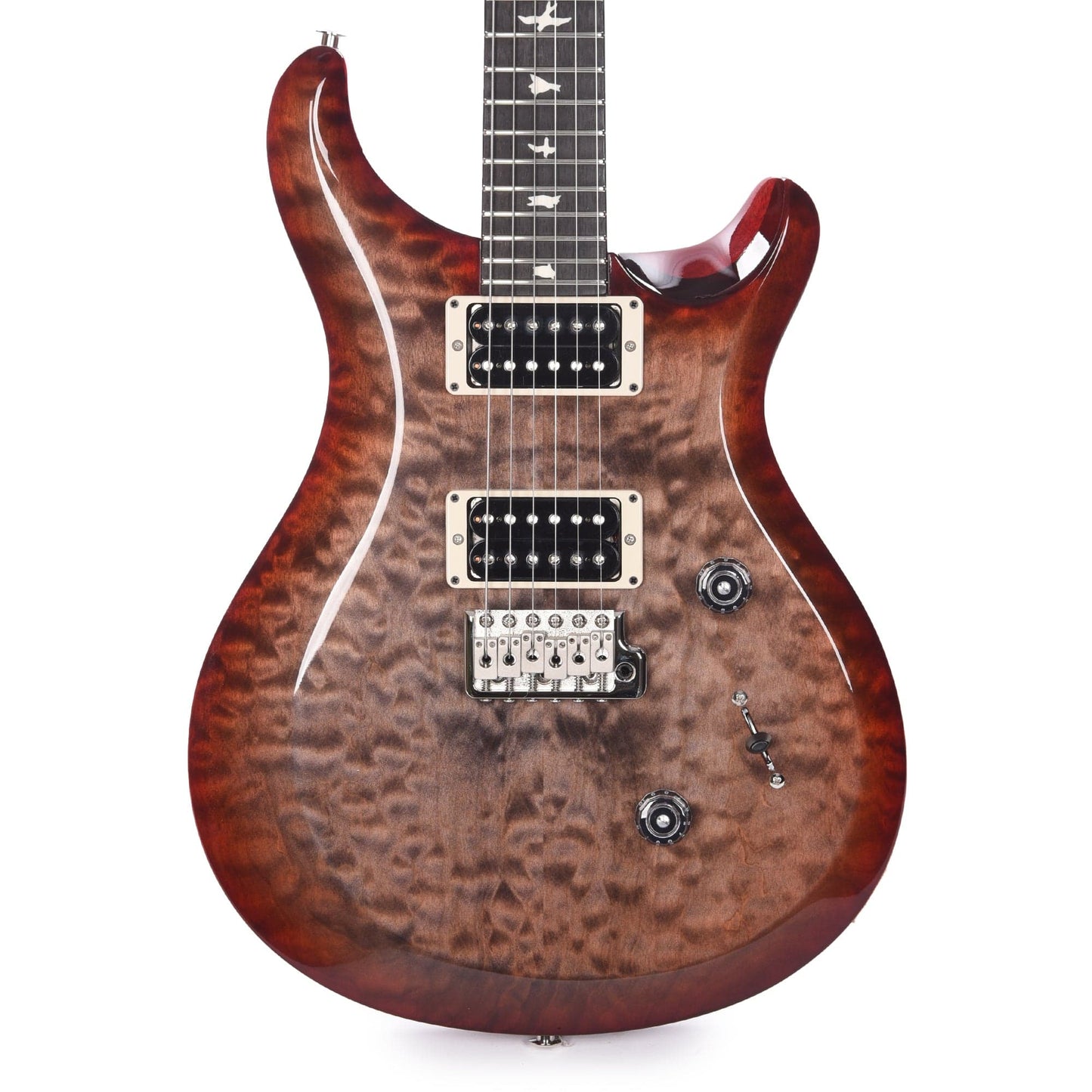 PRS Special Run S2 Custom 24 Quilt Top Faded Gray Black Cherry Burst w/Ebony Fingerboard Electric Guitars / Solid Body
