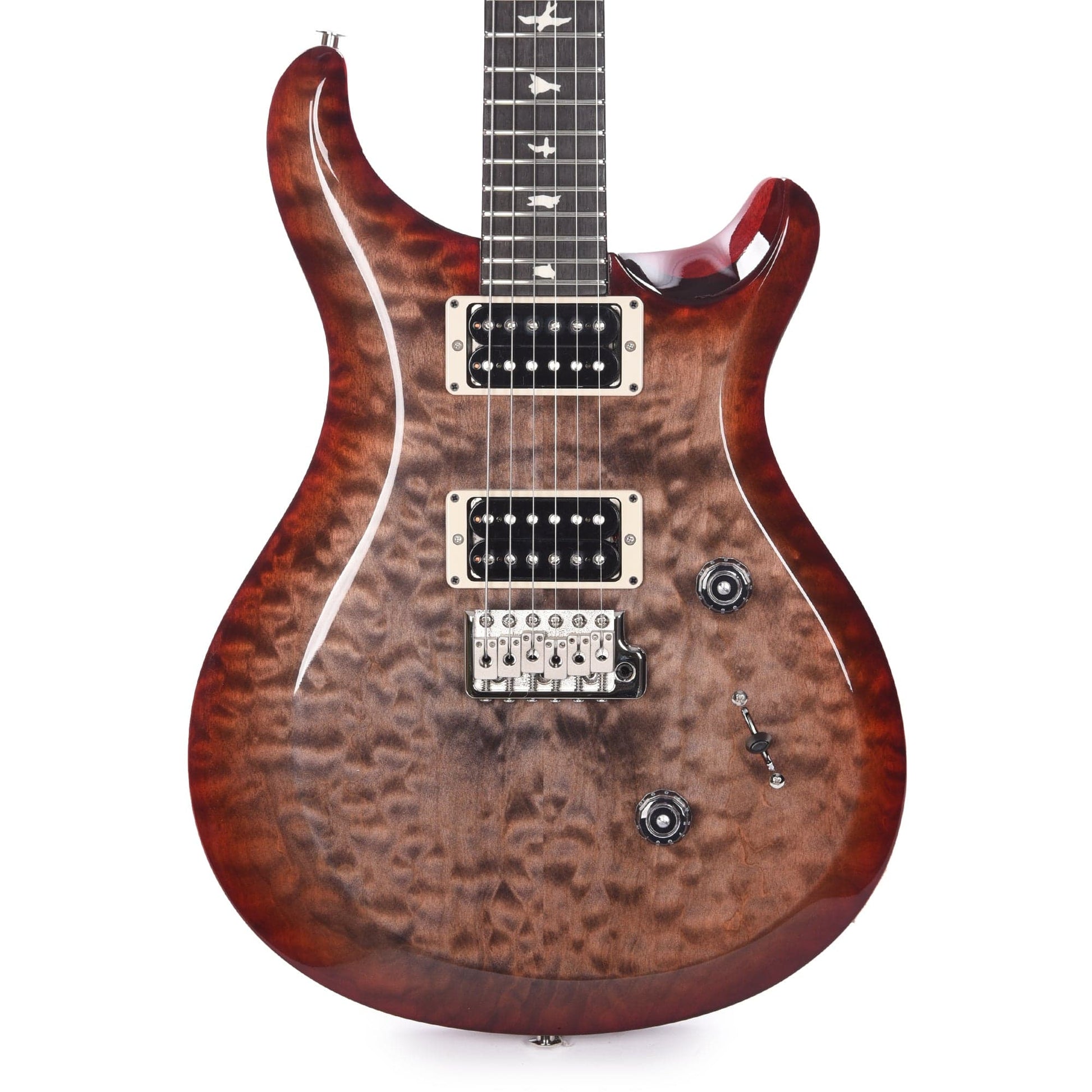 PRS Special Run S2 Custom 24 Quilt Top Faded Gray Black Cherry Burst w/Ebony Fingerboard Electric Guitars / Solid Body