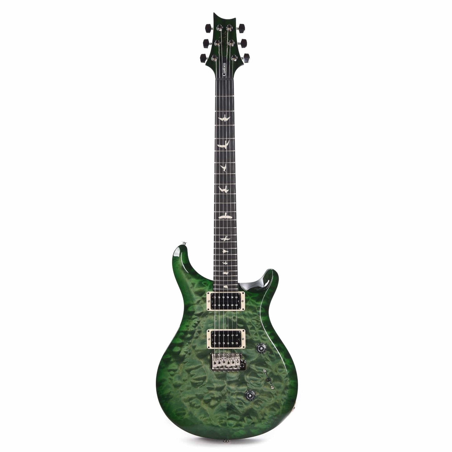 PRS Special Run S2 Custom 24 Quilt Top Trampas Green w/Ebony Fingerboard Electric Guitars / Solid Body