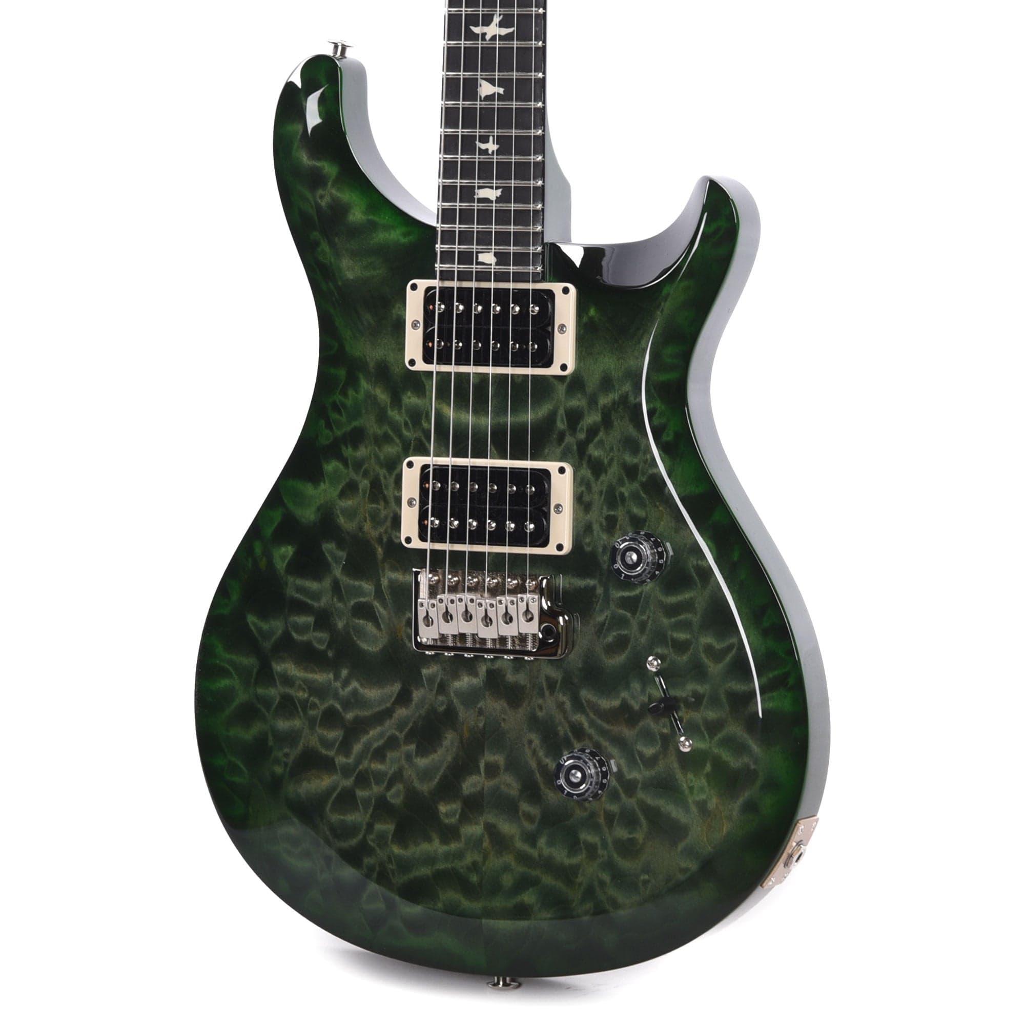 PRS Special Run S2 Custom 24 Quilt Top Trampas Green w/Ebony Fingerboard Electric Guitars / Solid Body