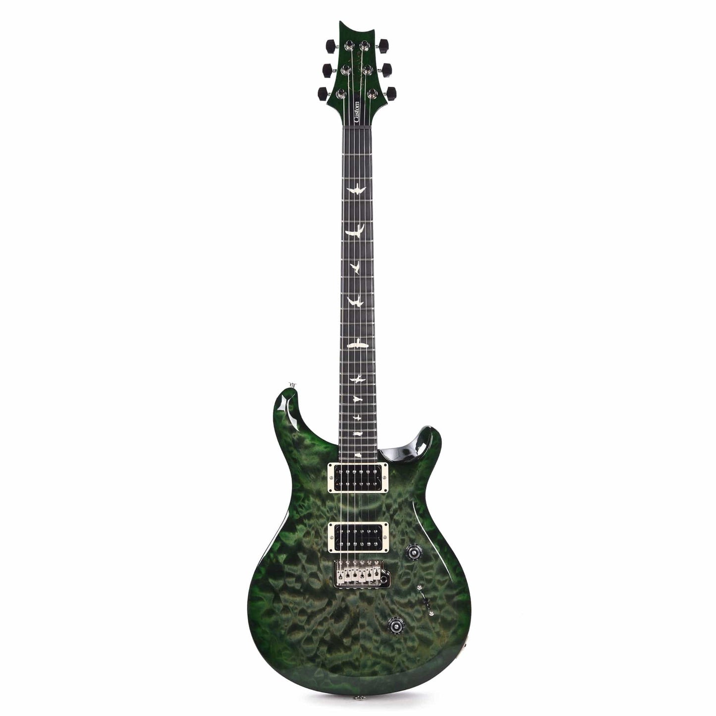 PRS Special Run S2 Custom 24 Quilt Top Trampas Green w/Ebony Fingerboard Electric Guitars / Solid Body
