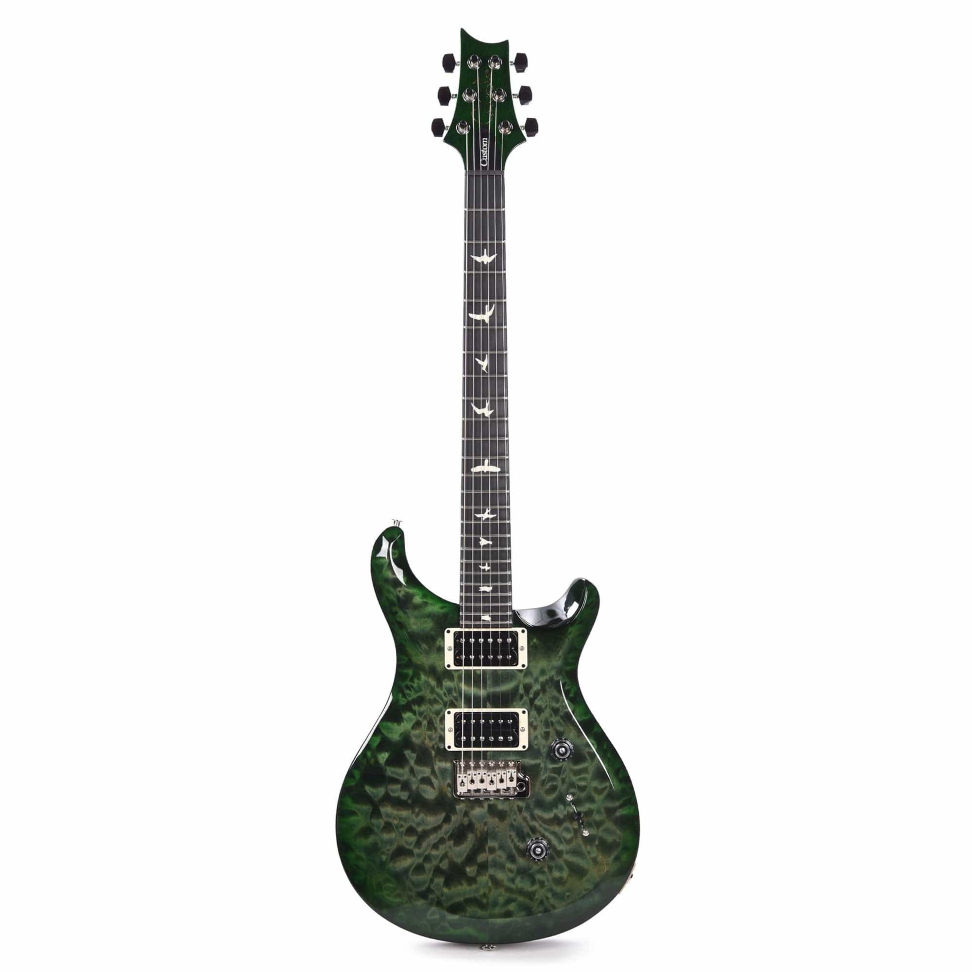 PRS Special Run S2 Custom 24 Quilt Top Trampas Green w/Ebony Fingerboard Electric Guitars / Solid Body