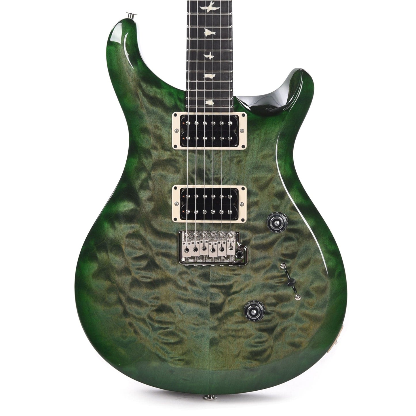 PRS Special Run S2 Custom 24 Quilt Top Trampas Green w/Ebony Fingerboard Electric Guitars / Solid Body