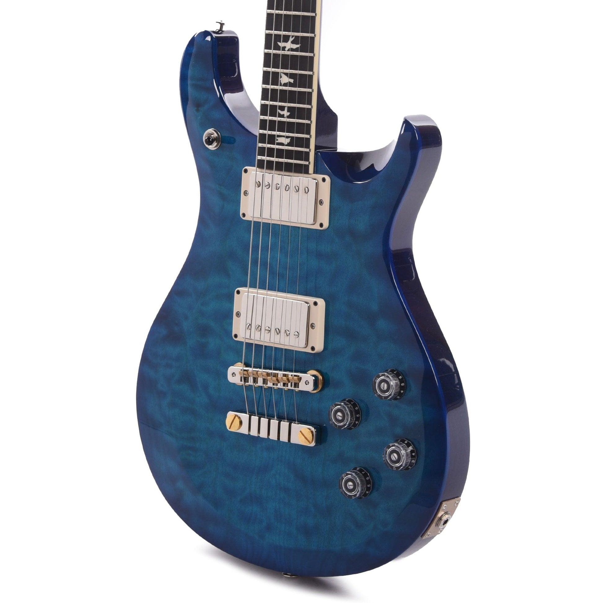 PRS Special Run S2 McCarty 594 Quilt Top Blue Matteo w/Ebony Fingerboard Electric Guitars / Solid Body